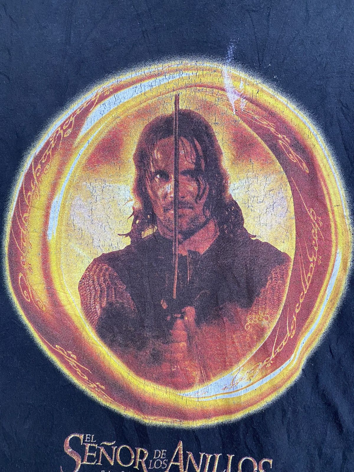 Other Vtg Lord Of The Ring Aragorn Character t shirt Size US L / EU 52-54 / 3 - 7 Thumbnail