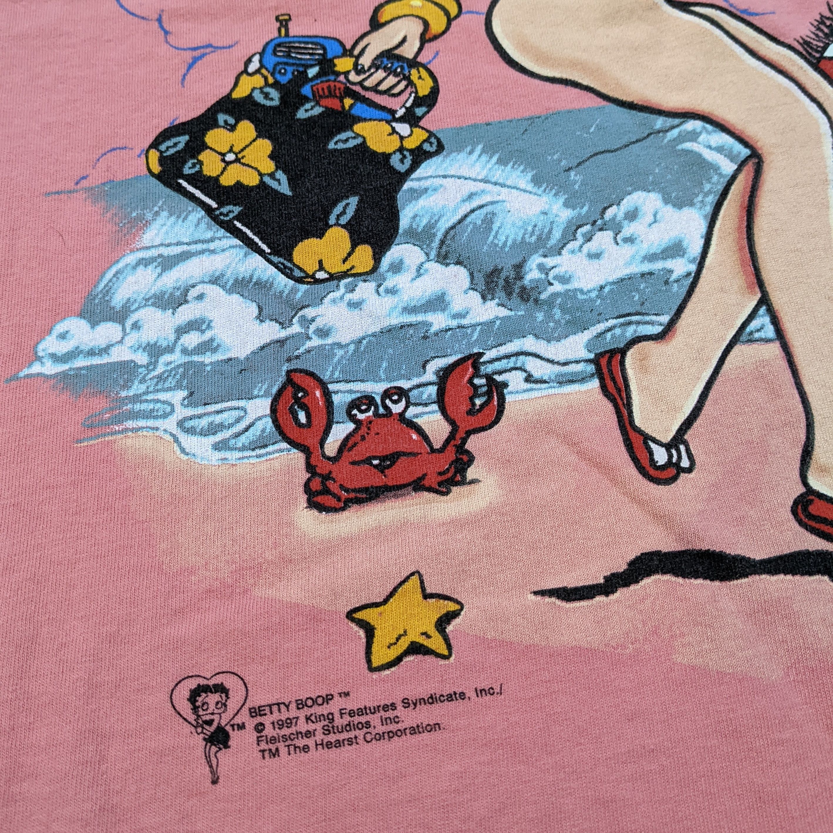 Cartoon Network × Vintage Vintage 90’s Betty Boop T-Shirt Size US L / EU 52-54 / 3 - 3 Thumbnail
