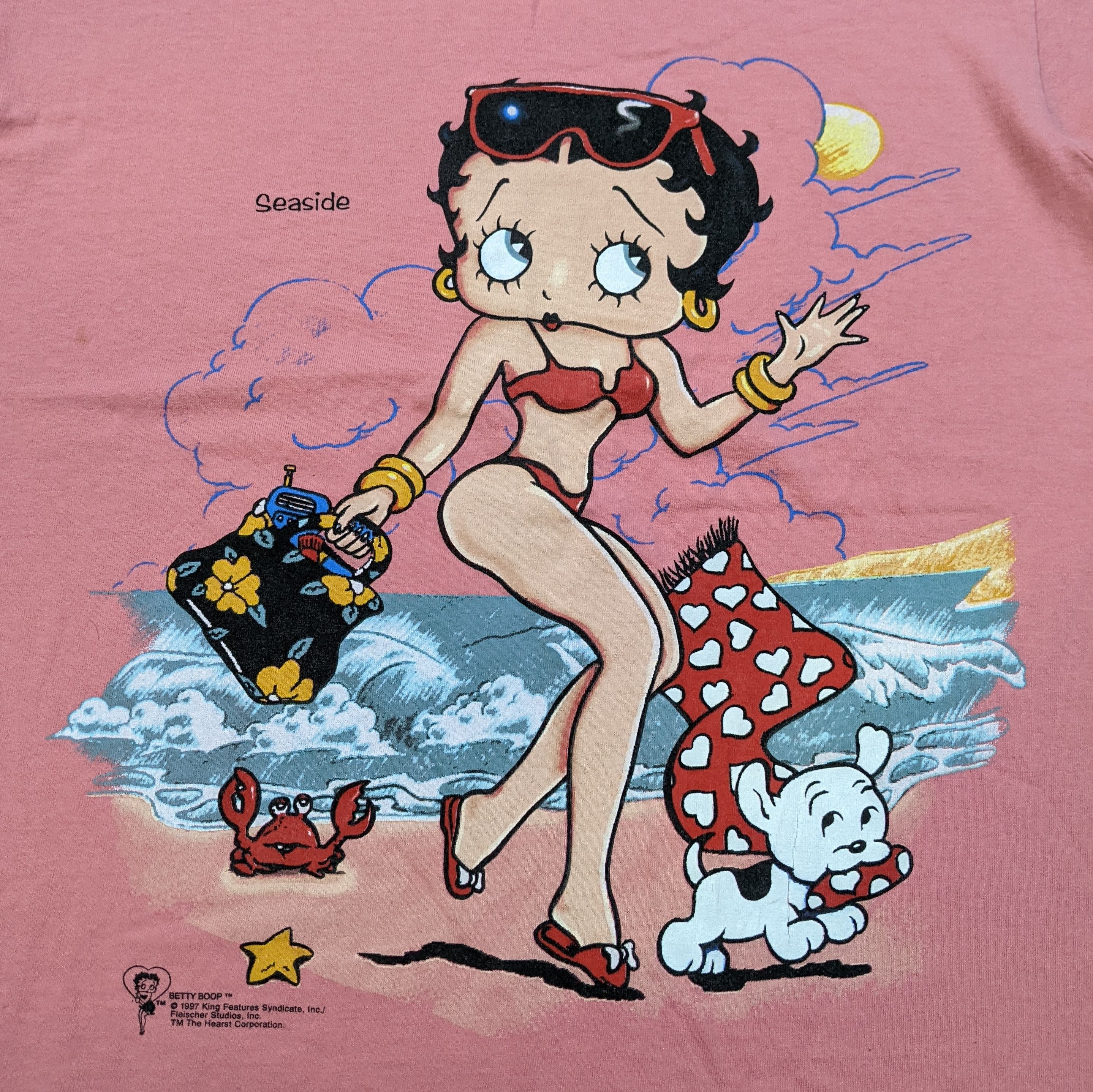 Cartoon Network × Vintage Vintage 90’s Betty Boop T-Shirt Size US L / EU 52-54 / 3 - 2 Thumbnail