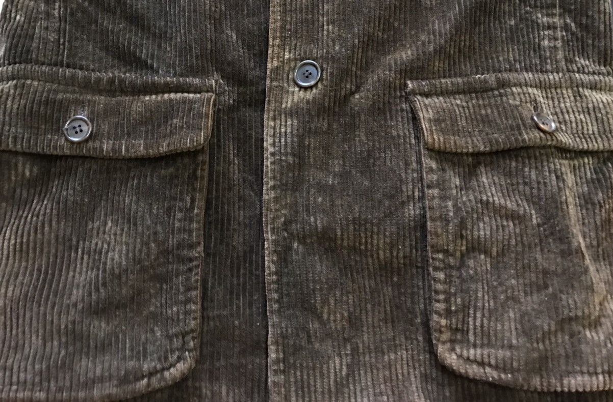 Designer × Prada Prada Milano Corduroy Button Up Jacket Size US S / EU 44-46 / 1 - 10 Thumbnail