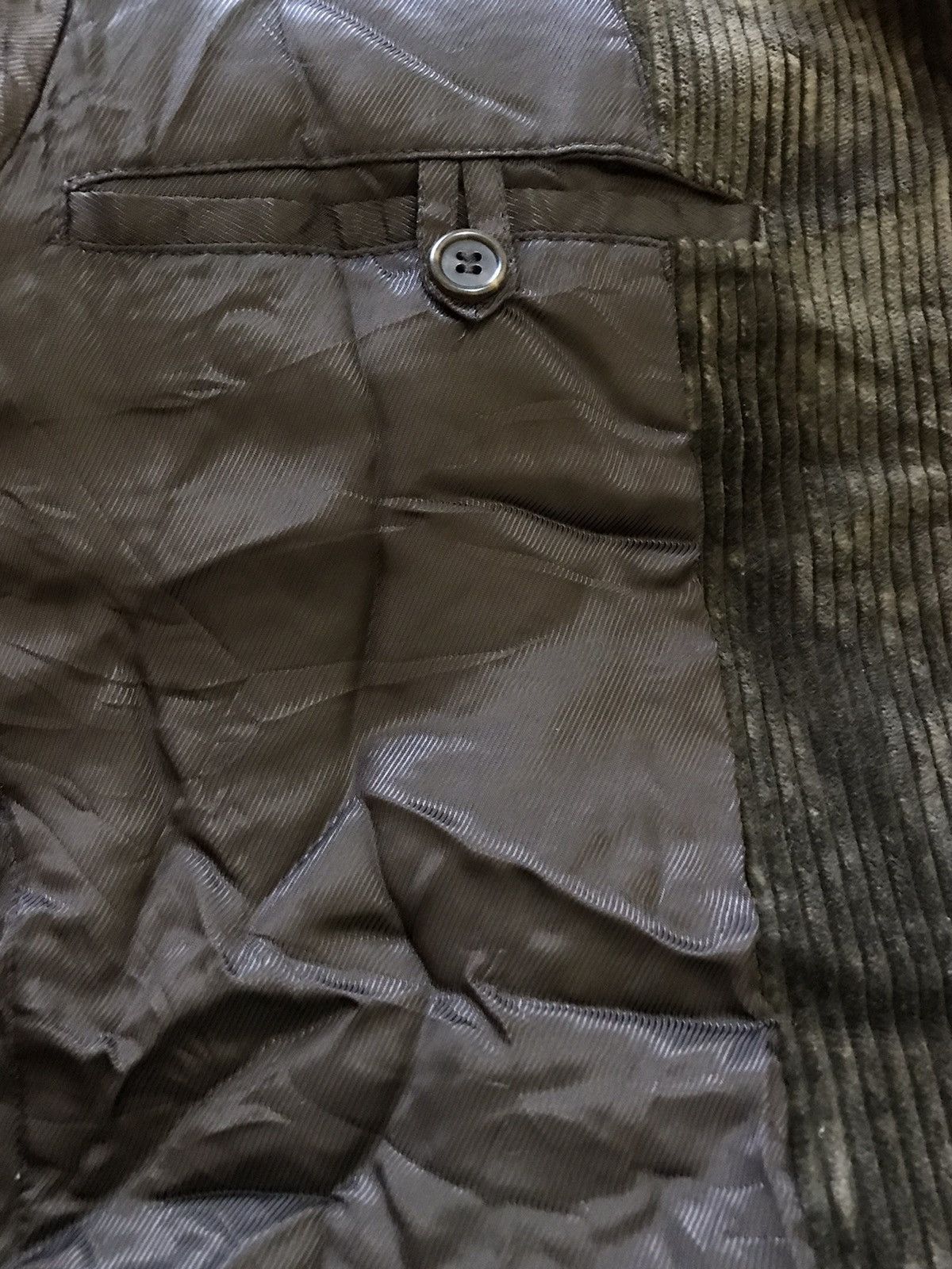 Designer × Prada Prada Milano Corduroy Button Up Jacket Size US S / EU 44-46 / 1 - 8 Thumbnail