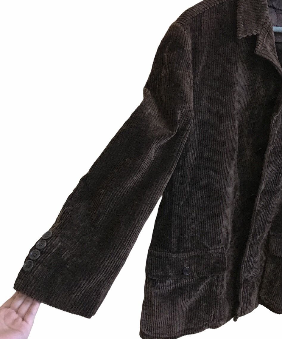 Designer × Prada Prada Milano Corduroy Button Up Jacket Size US S / EU 44-46 / 1 - 4 Thumbnail