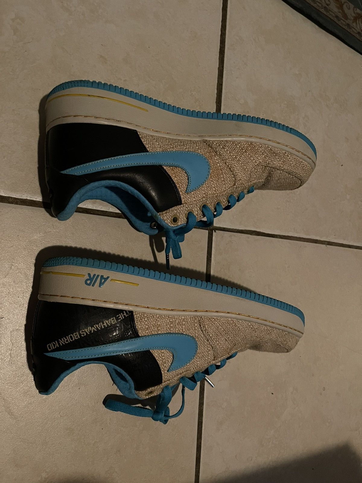Nike Air Force 1 Premium 07 Thompson Original Six 2007 Size US 11 / EU 44 - 10 Thumbnail