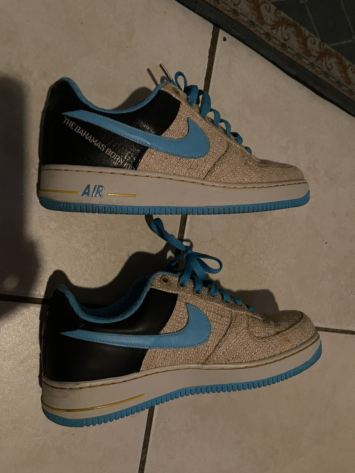 Nike Air Force 1 Premium 07 Thompson Original Six 2007 Size US 11 / EU 44 - 11 Thumbnail