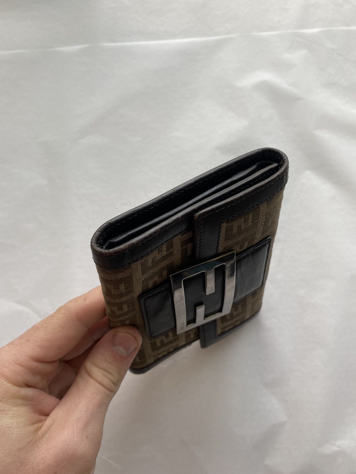 Fendi Vintage Fendi Monogram Wallet Size ONE SIZE - 4 Thumbnail