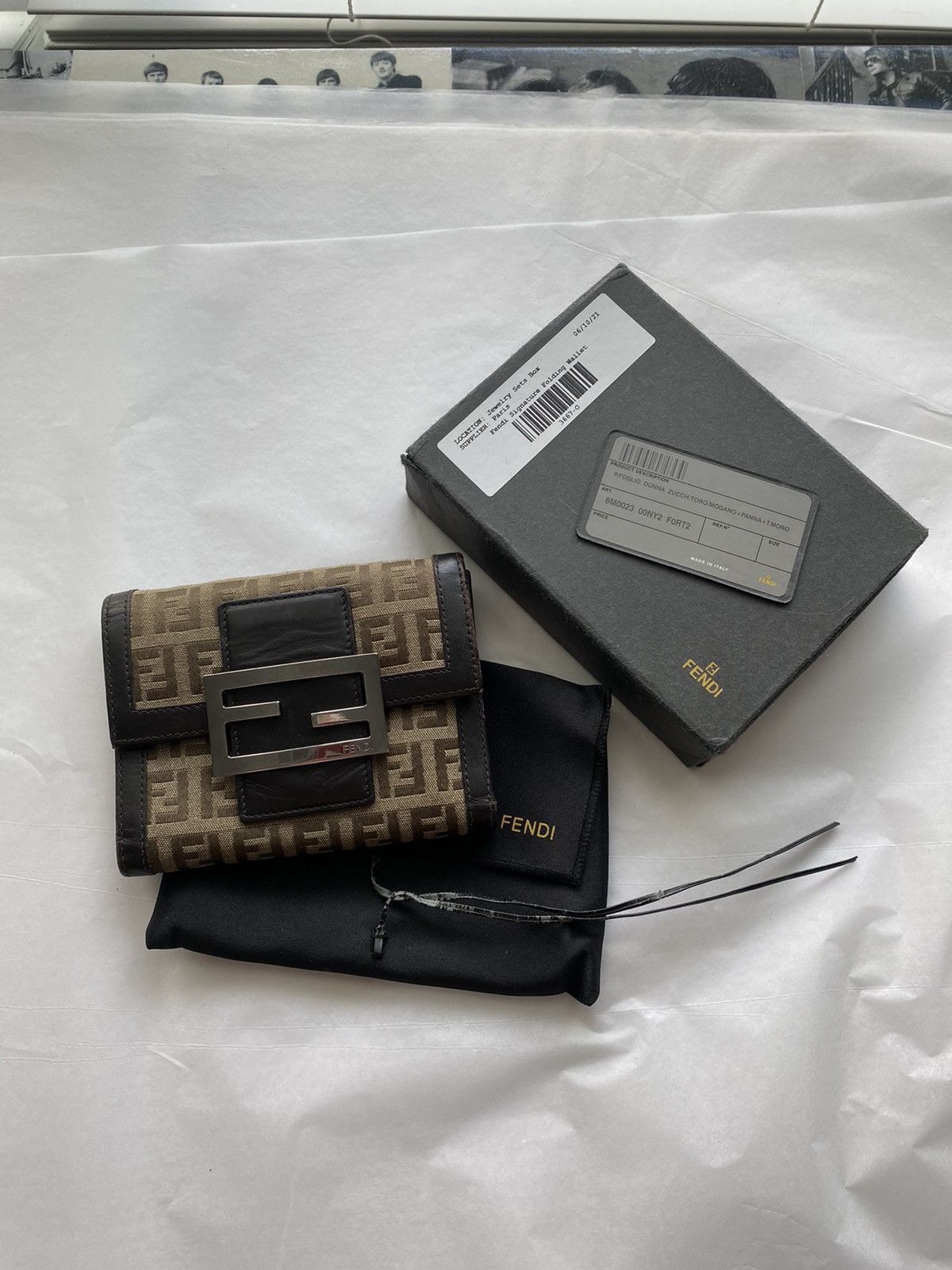 Fendi Vintage Fendi Monogram Wallet Size ONE SIZE - 1 Thumbnail