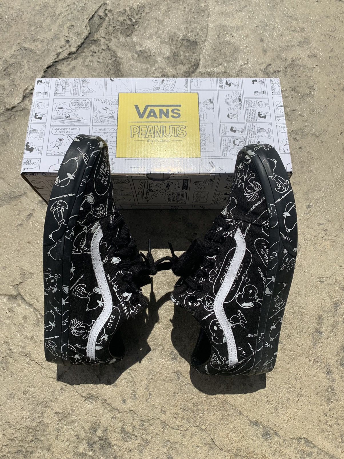 Peanuts × Vans × Vintage Vans X PEANUTS by Schulz(With Socks) Size US 10 / EU 43 - 5 Thumbnail