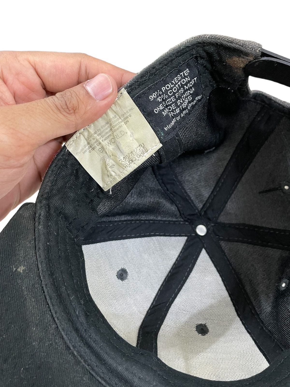 Anime Vintage 1989 Kiki’s Delivery Service Studio Ghibli Snapback Size ONE SIZE - 7 Thumbnail