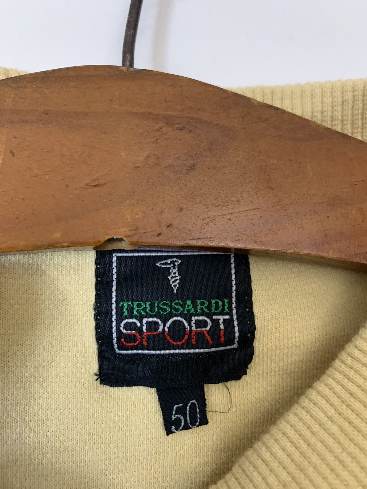 Trussardi Trussardi Spellout Big Logo Sweatshirt Size US M / EU 48-50 / 2 - 5 Thumbnail