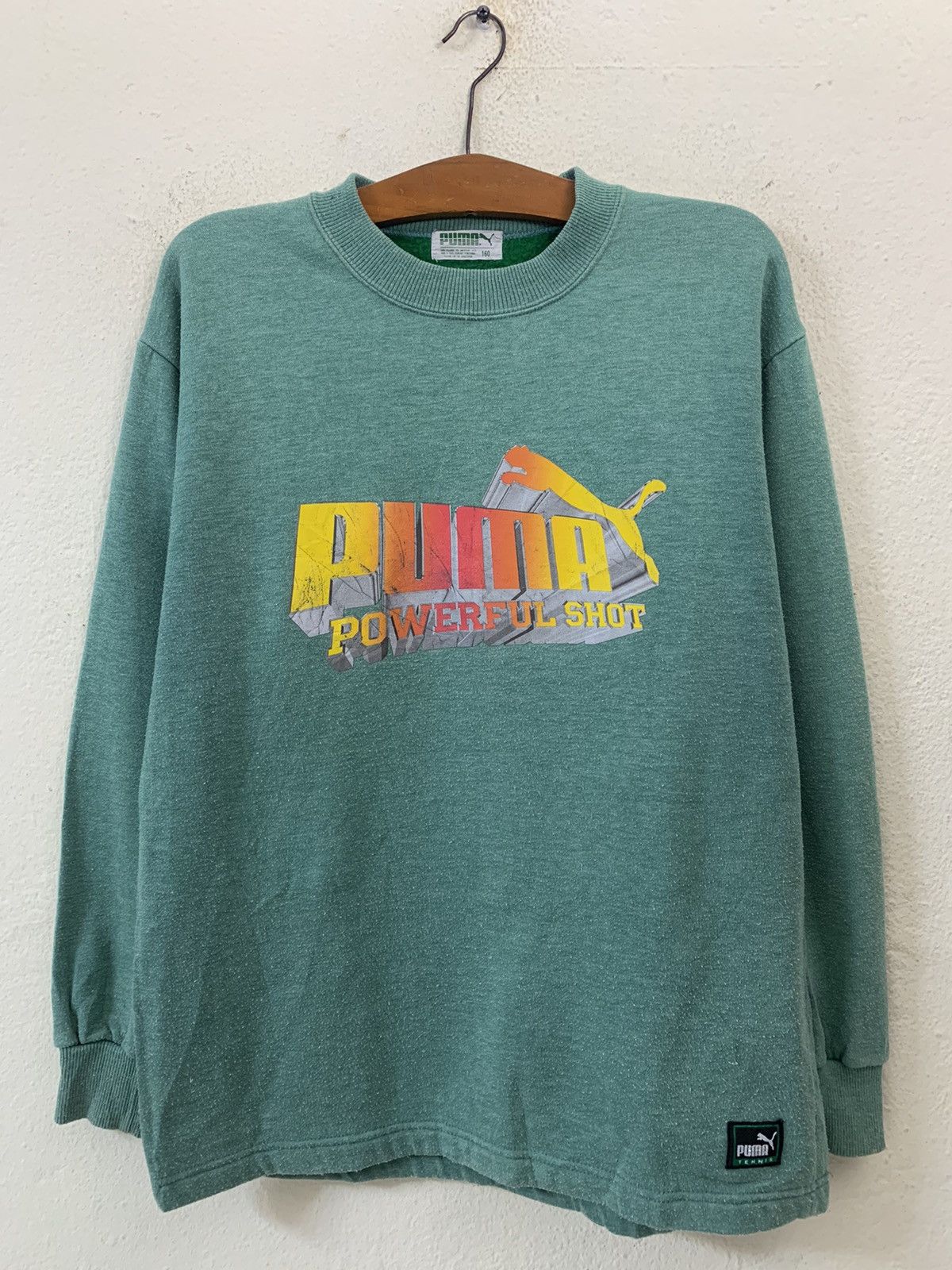 Puma Vintage Puma Spellout Sweatshirt Size US S / EU 44-46 / 1 - 1 Thumbnail