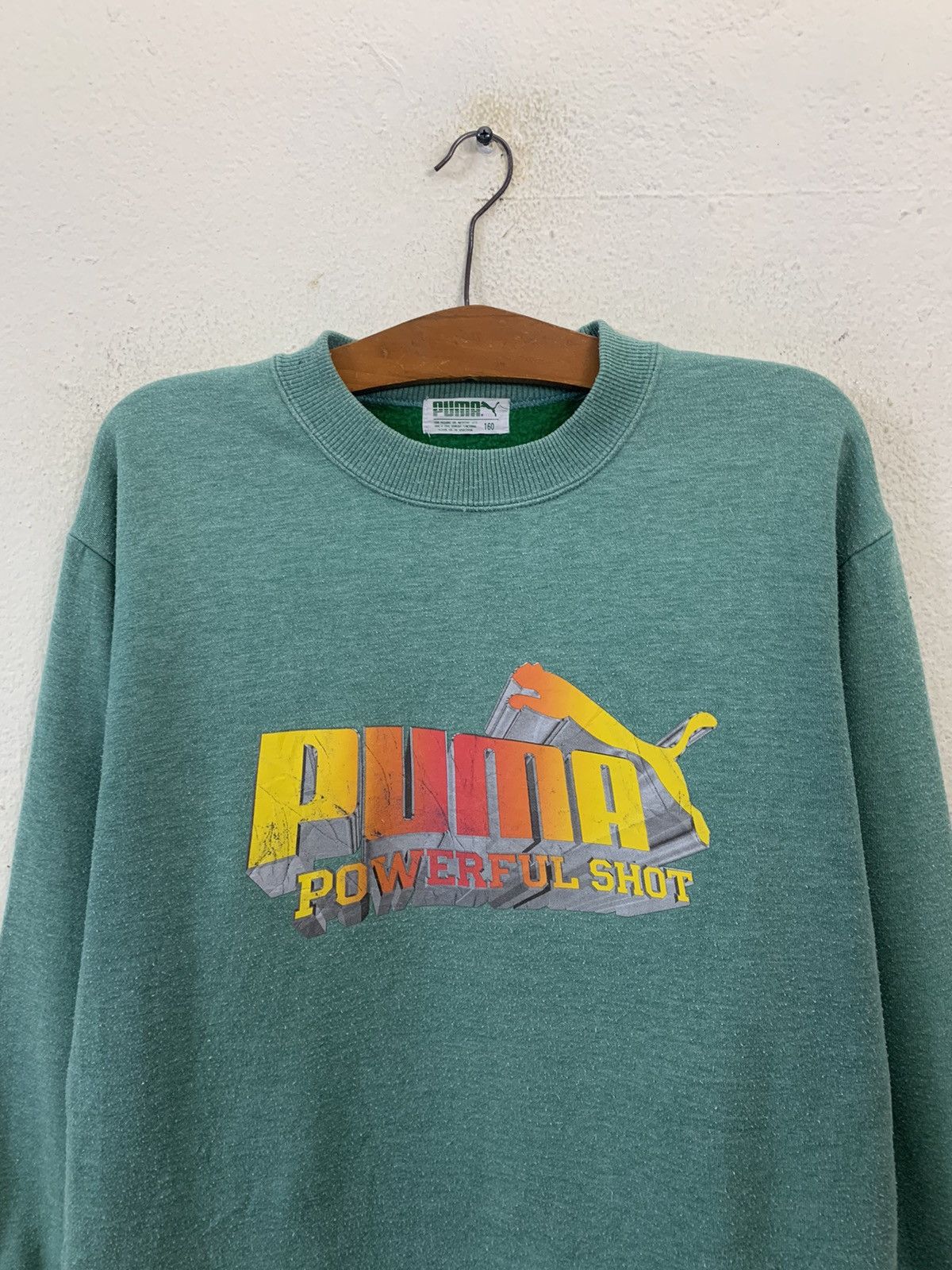 Puma Vintage Puma Spellout Sweatshirt Size US S / EU 44-46 / 1 - 4 Thumbnail