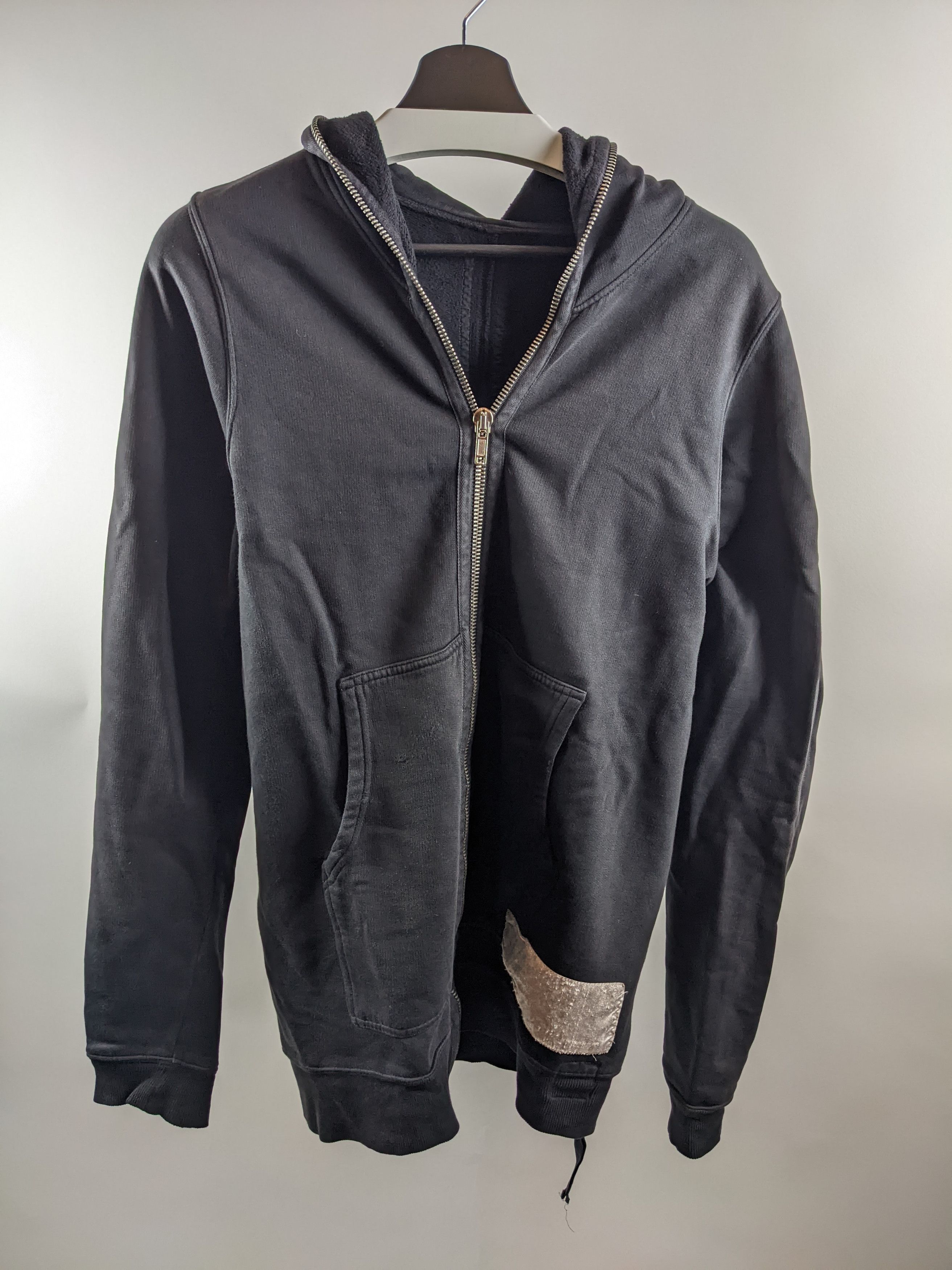 Rick Owens Drkshdw Black Gimp Hoodie | Grailed