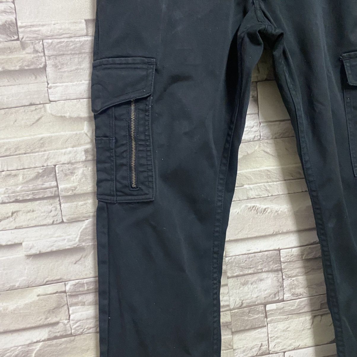 Japanese Brand Japanese Brand ONBOARD Black Cargo Pants Size US 30 / EU 46 - 10 Thumbnail