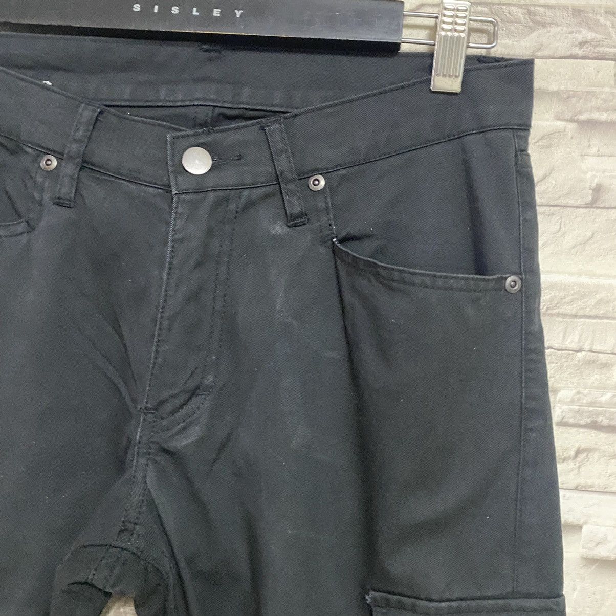 Japanese Brand Japanese Brand ONBOARD Black Cargo Pants Size US 30 / EU 46 - 7 Thumbnail