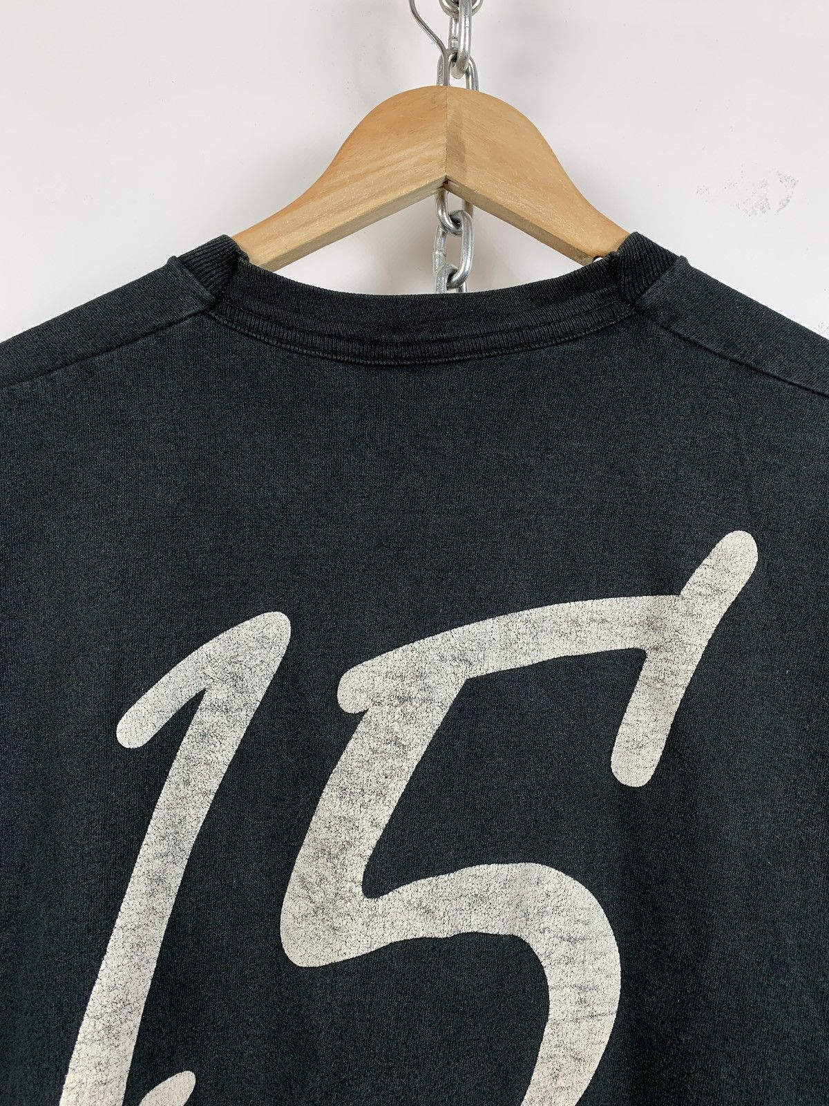 Vintage 90s Vintage Maudite Devil Bear Singe Stitch Faded T-Shirt Size US XL / EU 56 / 4 - 13 Thumbnail