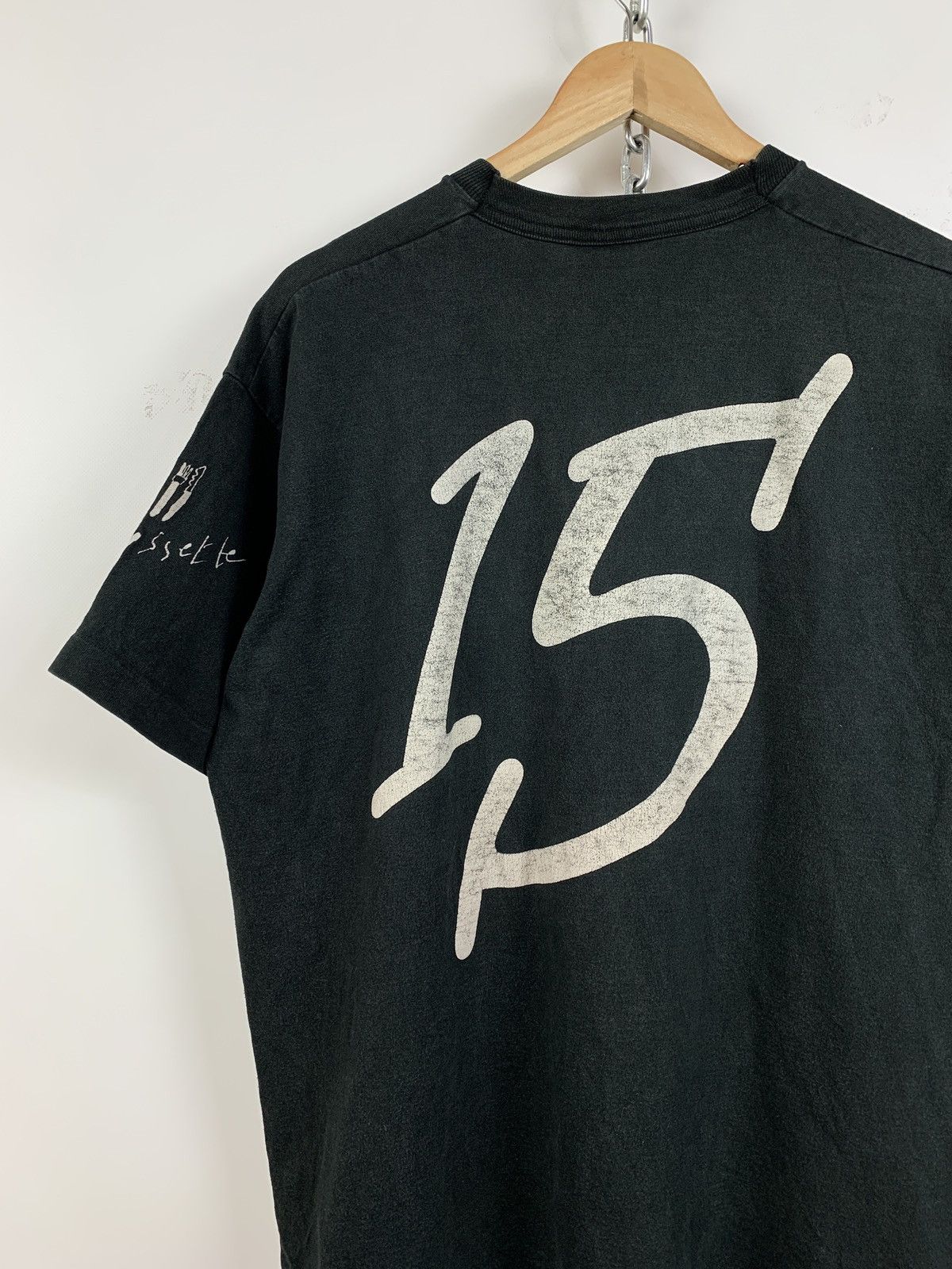Vintage 90s Vintage Maudite Devil Bear Singe Stitch Faded T-Shirt Size US XL / EU 56 / 4 - 11 Thumbnail