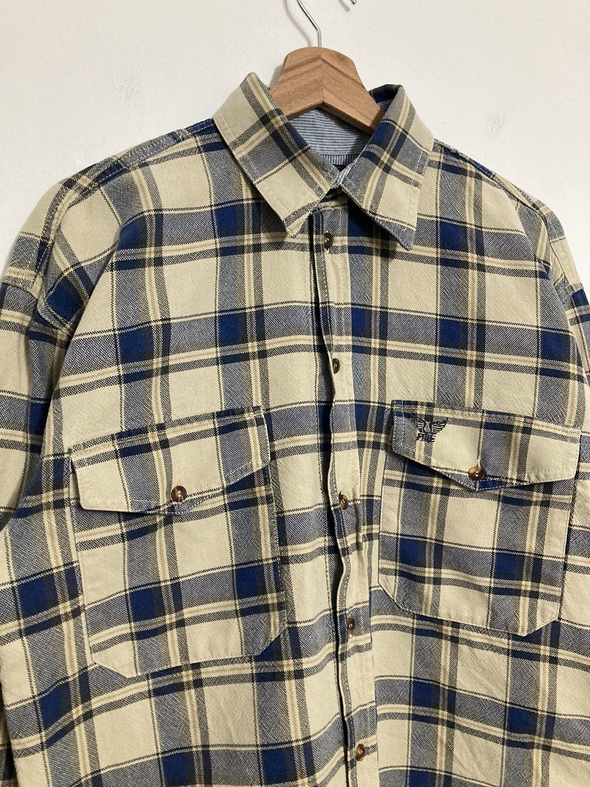 Japanese Brand Vintage Pall Mall Shirt Flannel 90s Retro Size US M / EU 48-50 / 2 - 3 Thumbnail