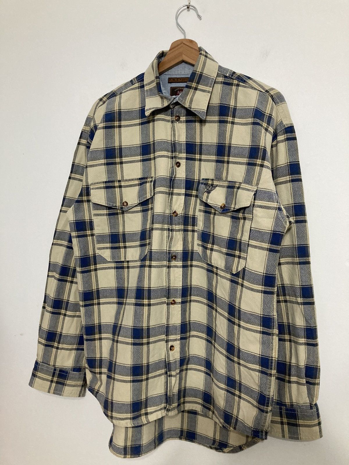 Japanese Brand Vintage Pall Mall Shirt Flannel 90s Retro Size US M / EU 48-50 / 2 - 4 Thumbnail