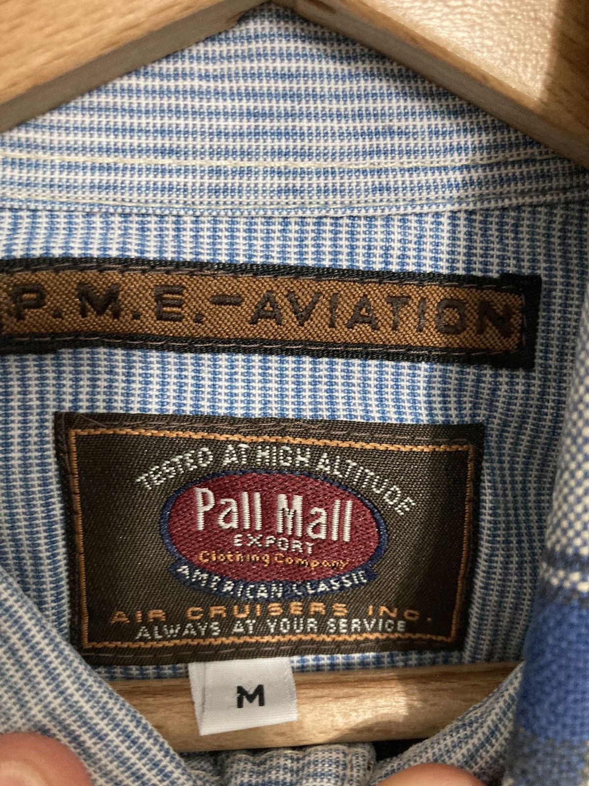 Japanese Brand Vintage Pall Mall Shirt Flannel 90s Retro Size US M / EU 48-50 / 2 - 6 Thumbnail