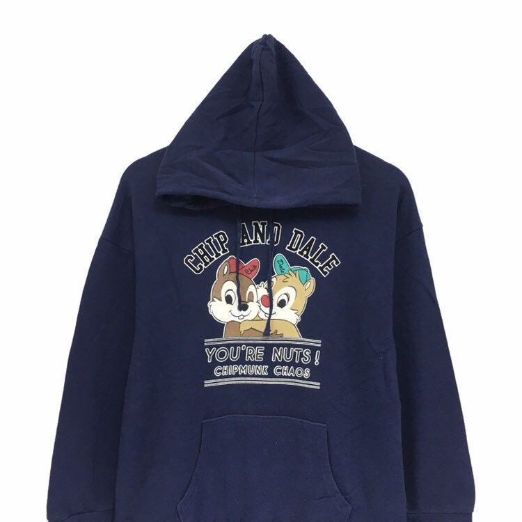 Chip Munks Hoodie Sweatshirt Big Logo Sweatshirt