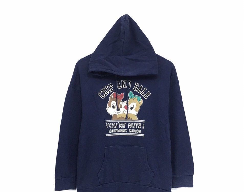 Chip Munks Hoodie Sweatshirt Big Logo Sweatshirt