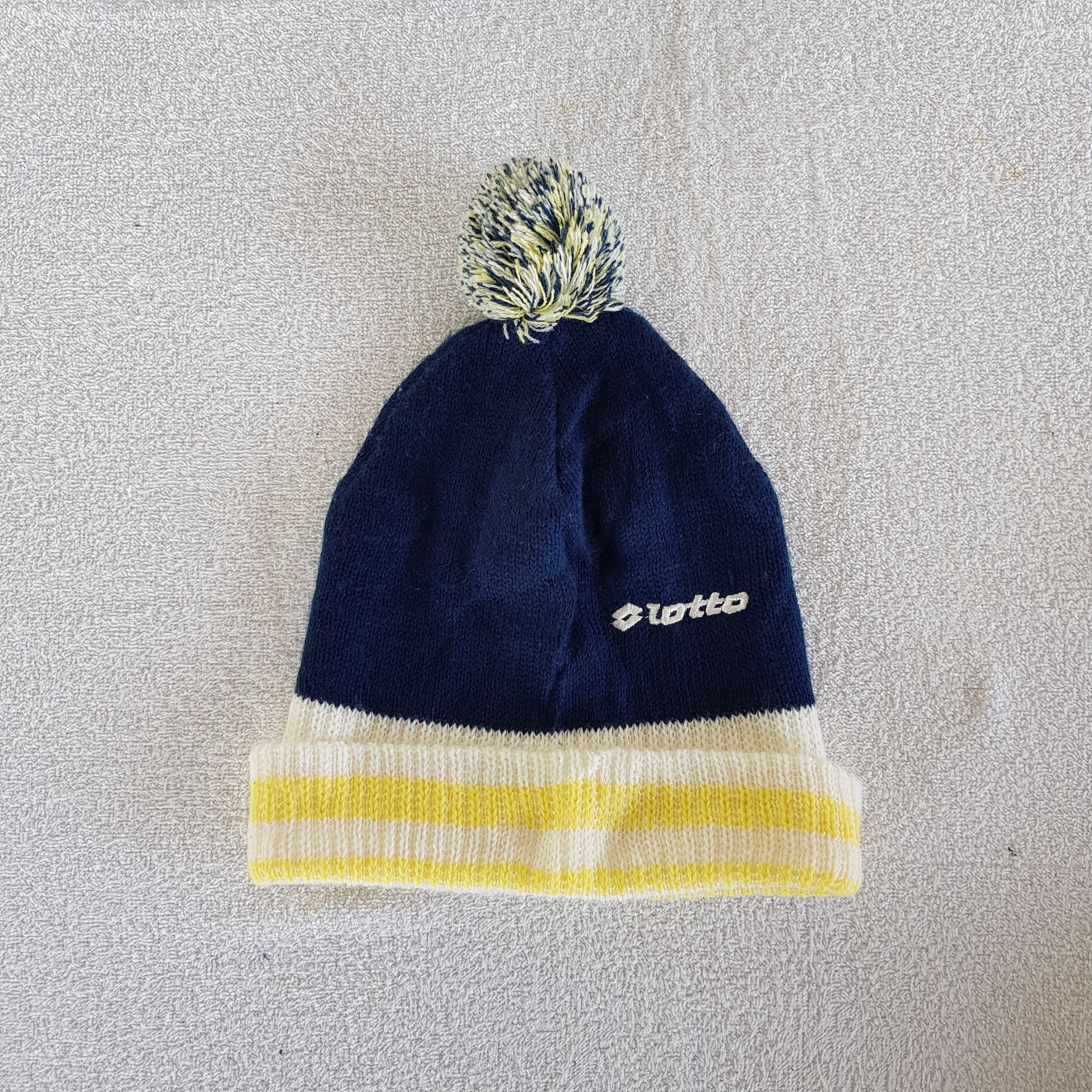 Lotto Sport × Vintage Vintage Lotto Beanie Snow Cap Hats - AC10368. Size ONE SIZE - 5 Thumbnail