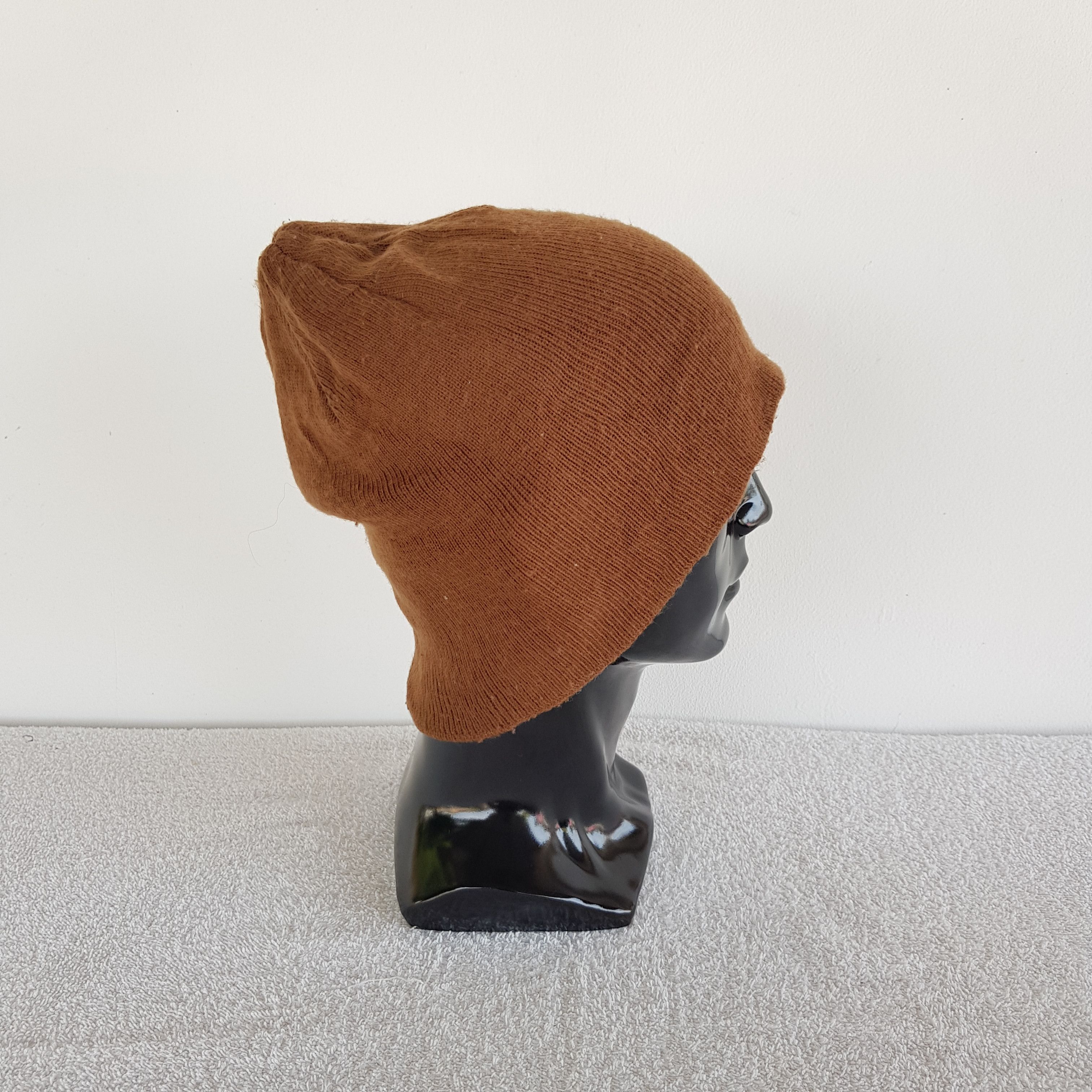Vintage New Era Beanie Crochet Knitted Snow Cap Hats - AC10405. Size ONE SIZE - 3 Thumbnail