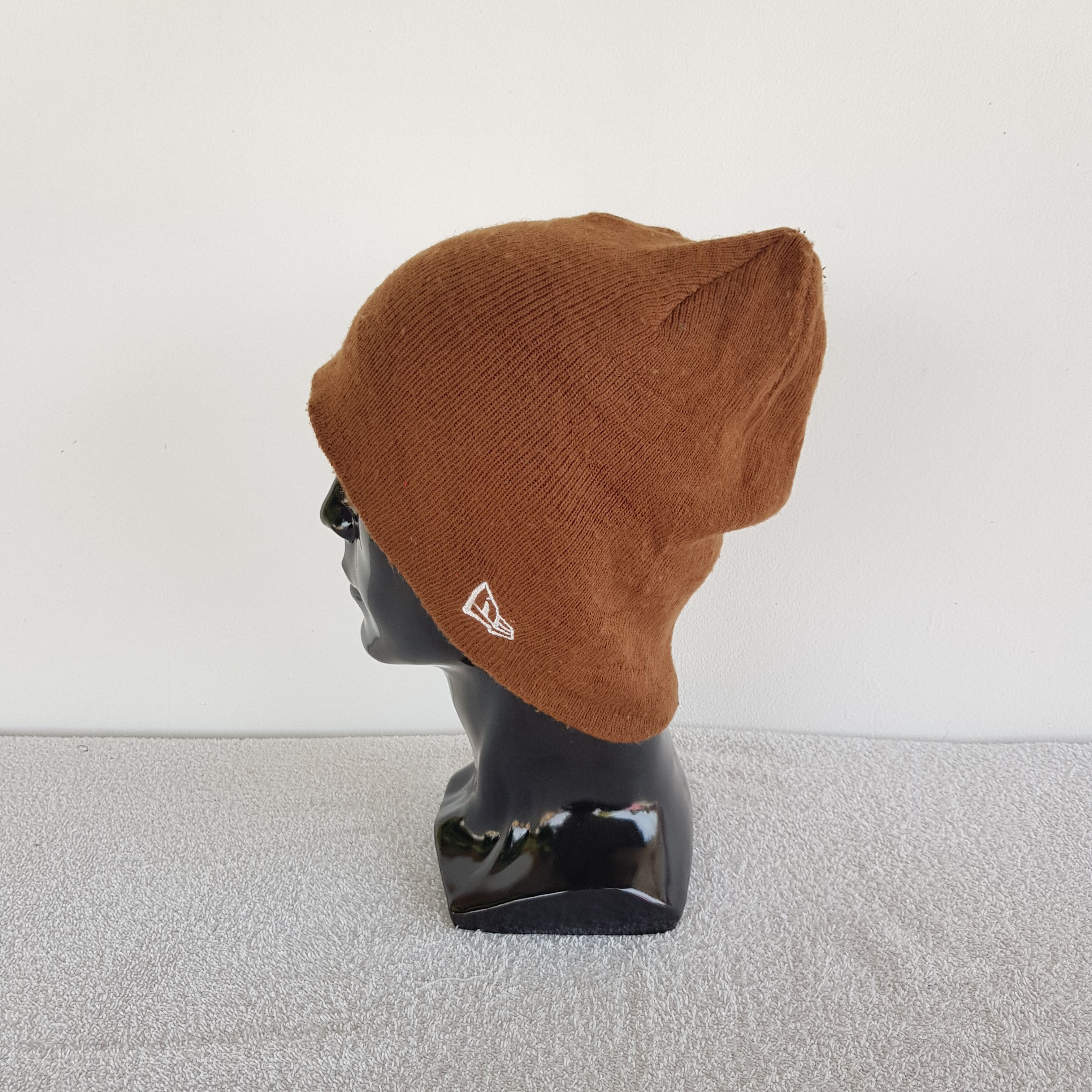 Vintage New Era Beanie Crochet Knitted Snow Cap Hats - AC10405. Size ONE SIZE - 4 Thumbnail