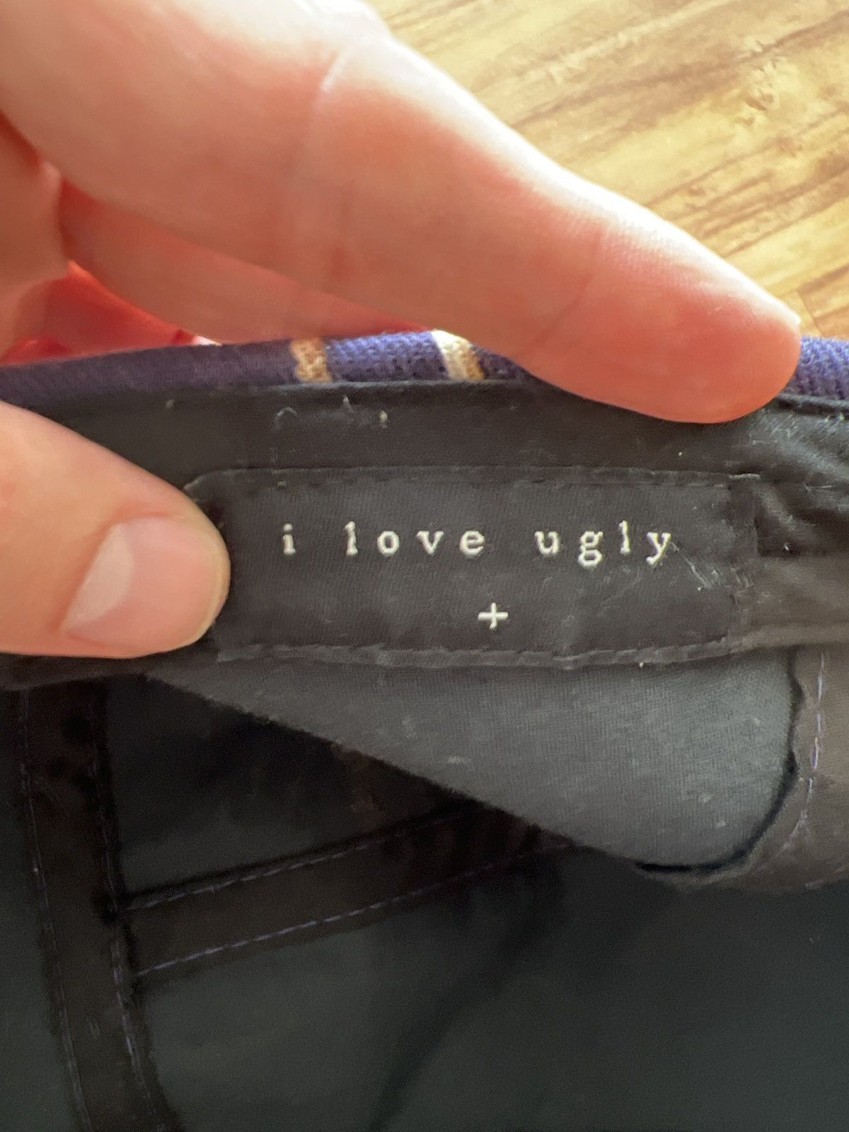 I Love Ugly I Love Ugly Camp Cap Nautical RARE Size ONE SIZE - 6 Thumbnail