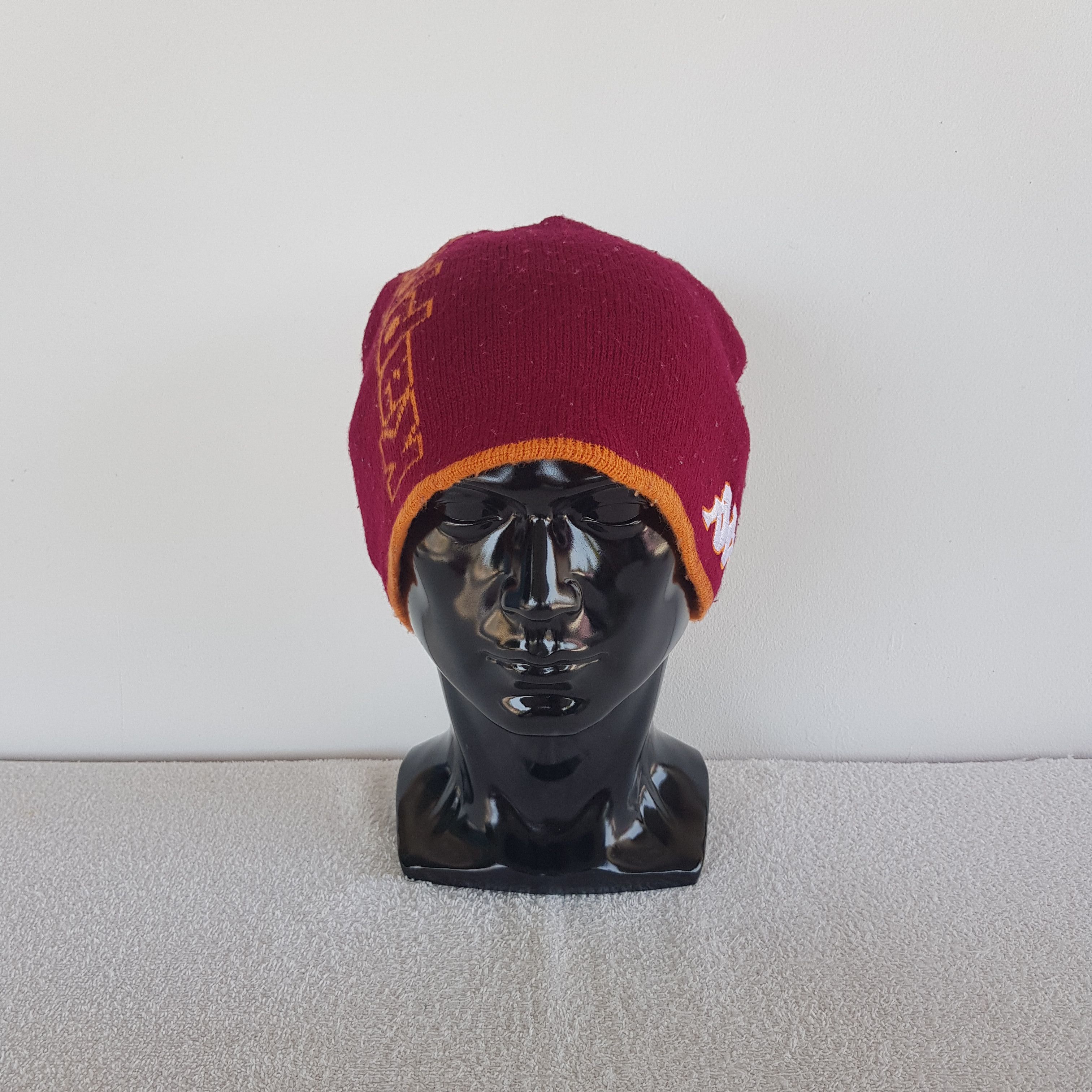 Kappa × Vintage Vintage Kappa Beanie Snow Cap Knitted Crochet Kappa Hats Size ONE SIZE - 3 Thumbnail