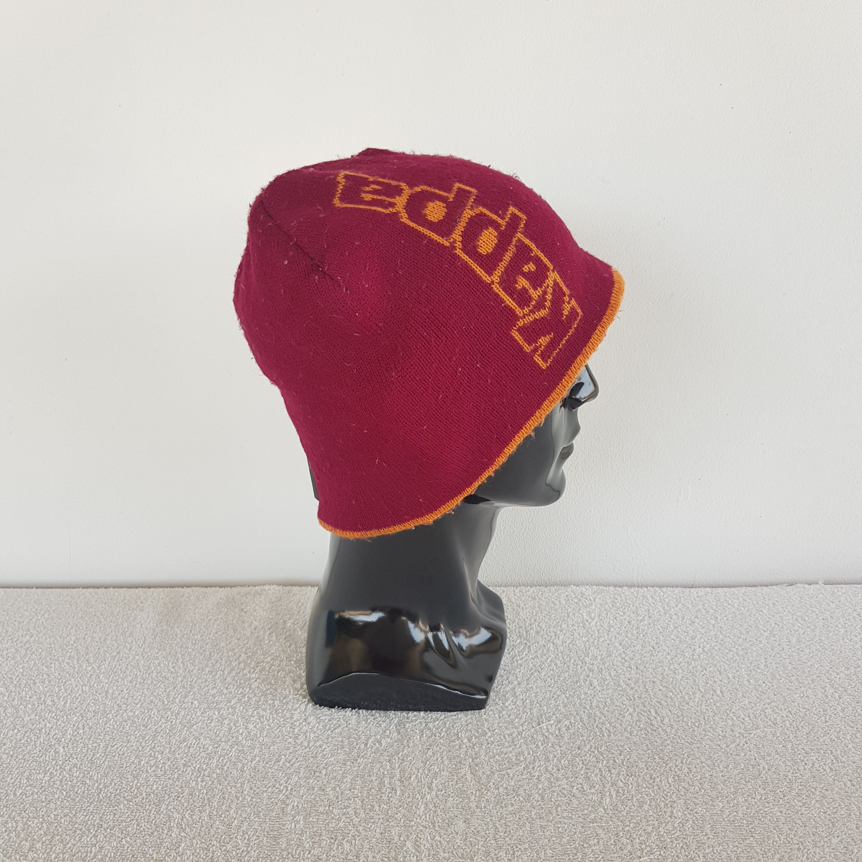 Kappa × Vintage Vintage Kappa Beanie Snow Cap Knitted Crochet Kappa Hats Size ONE SIZE - 4 Thumbnail
