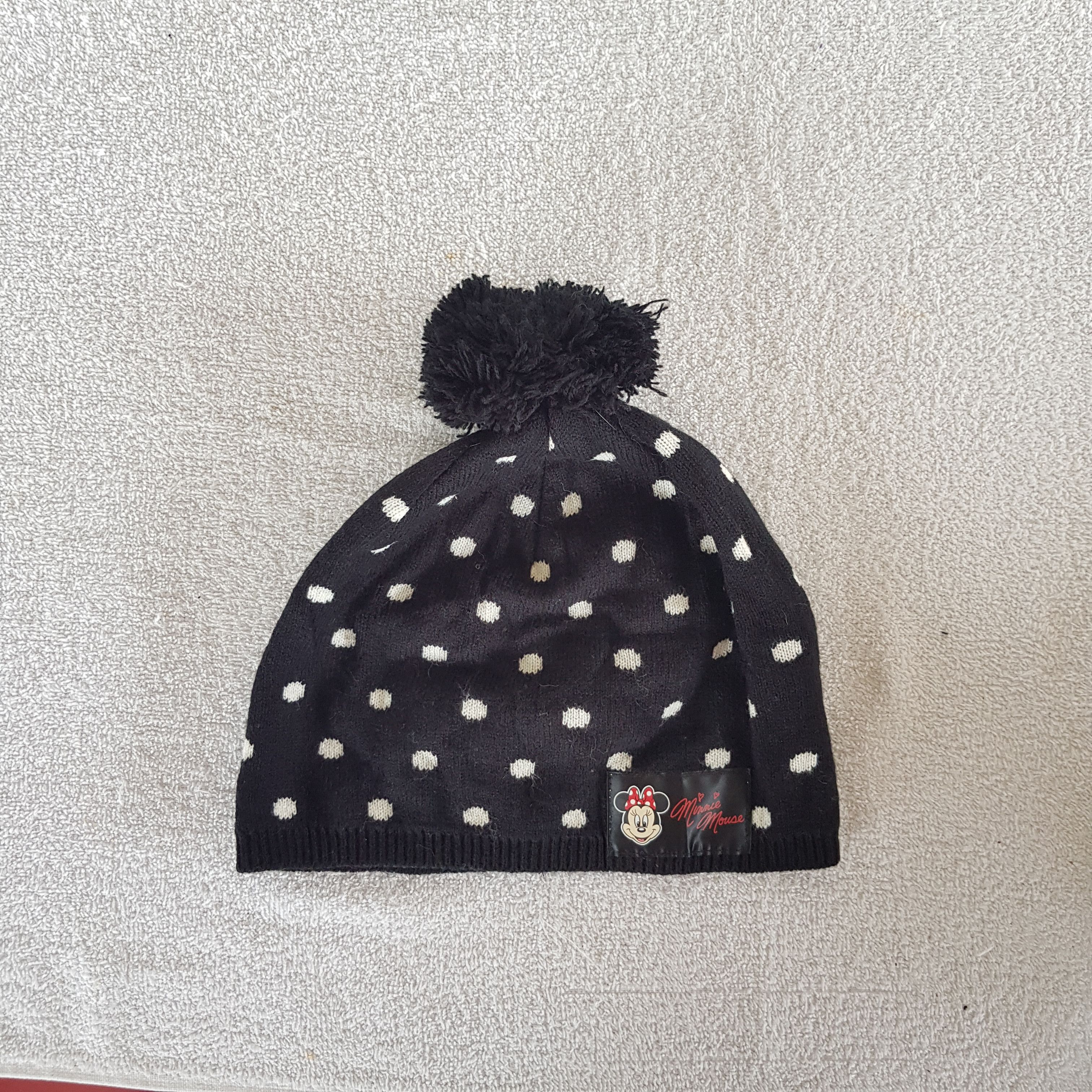 Japanese Brand × Vintage Minnie Mouse Beanie Polkadot Snow Cap Disney Cartoon Hats Size ONE SIZE - 5 Thumbnail