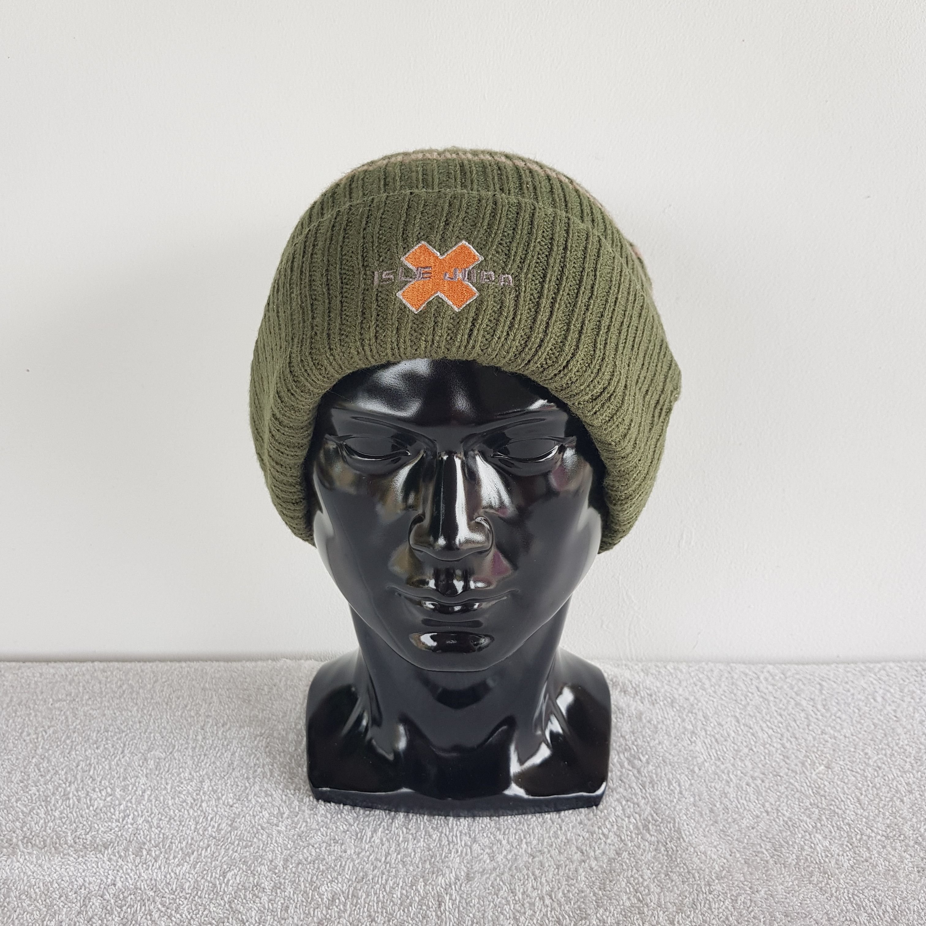 Japanese Brand × Vintage Isle Jura Beanie Snow Cap Japanese Hats - AC10044. Size ONE SIZE - 1 Thumbnail