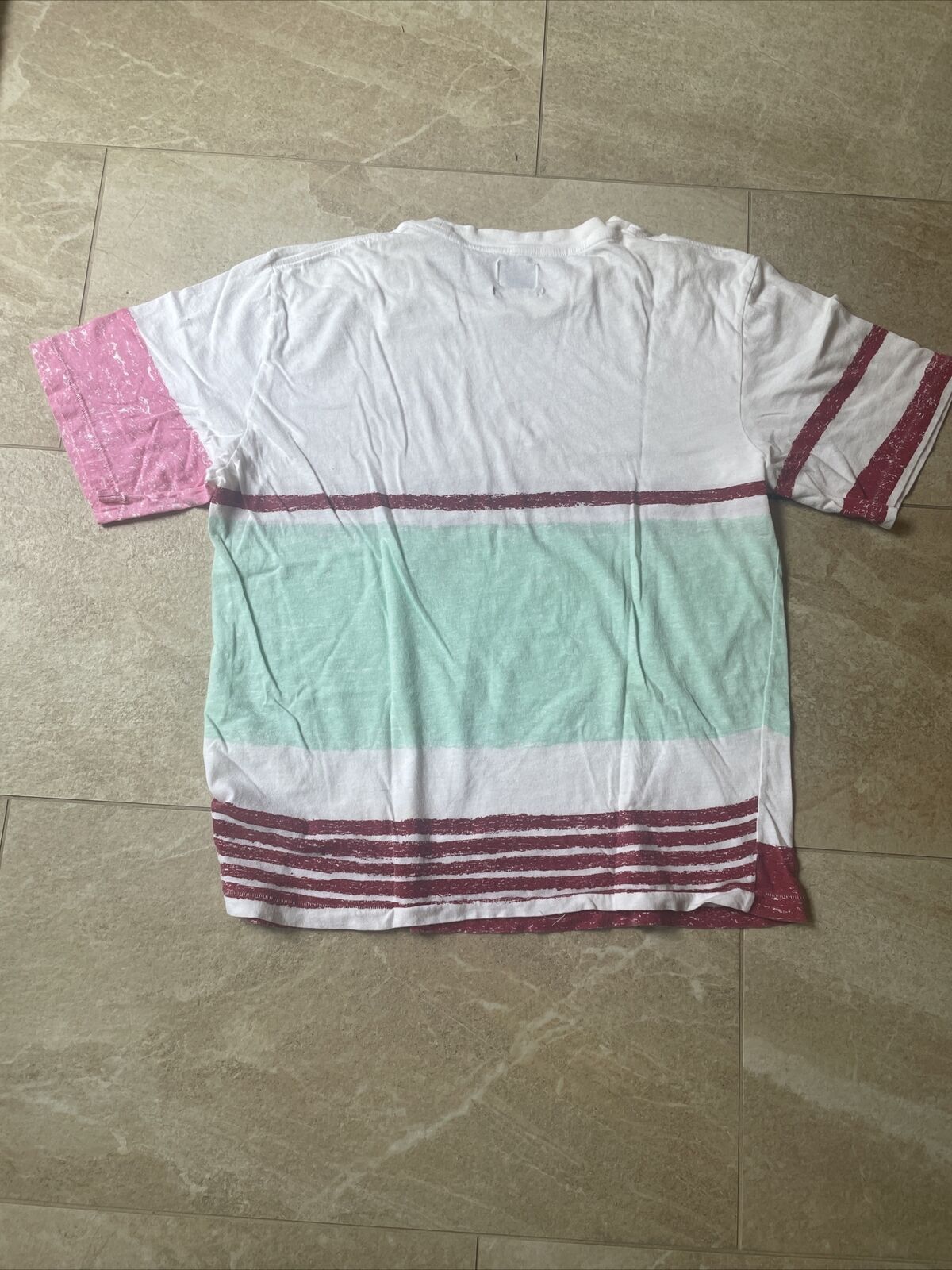 Acne Studios Pop Classics tee shirt Life crayon print 2009 Size US S / EU 44-46 / 1 - 5 Thumbnail