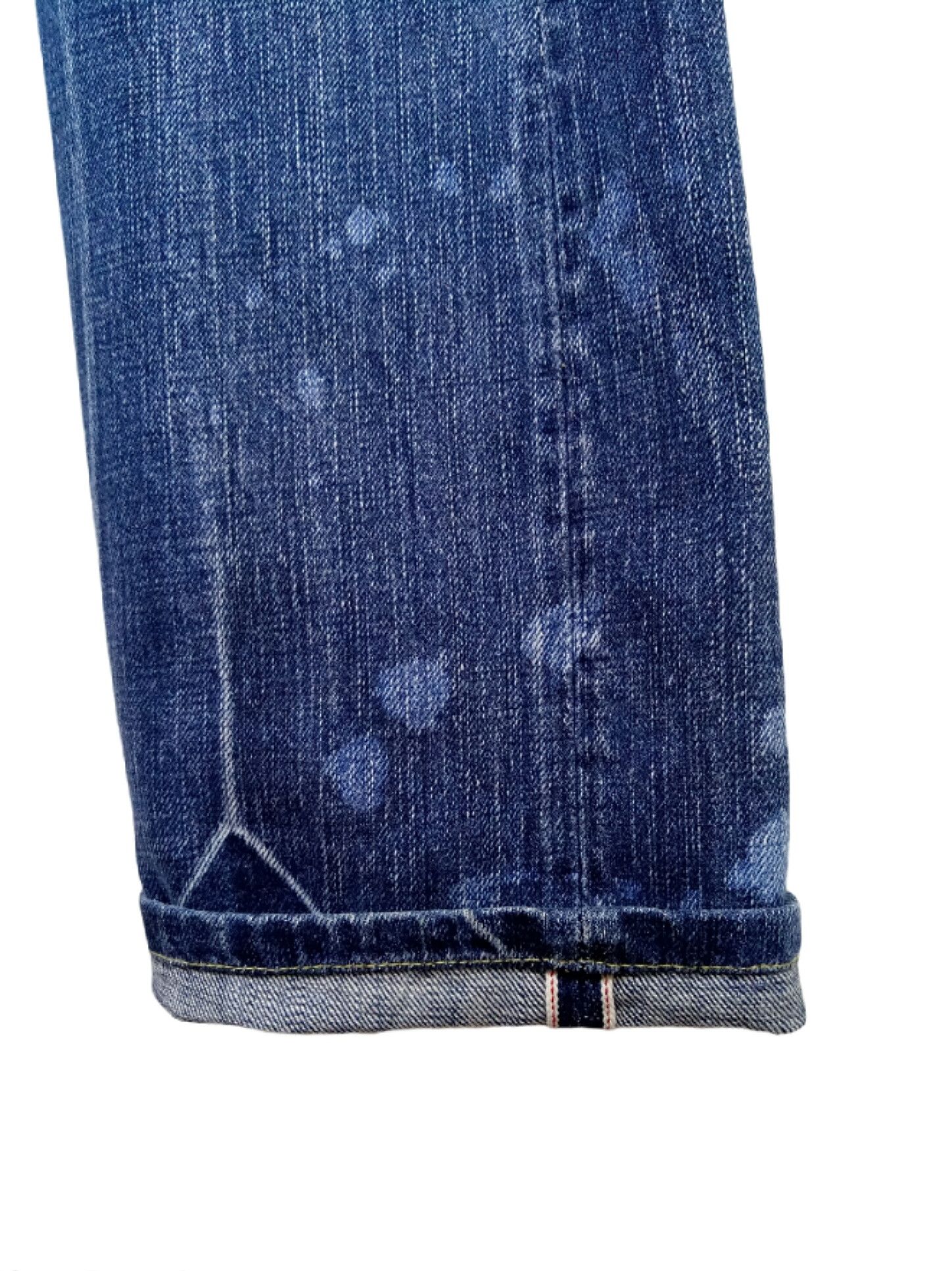 Japanese Brand 🔥🔥🔥Abordage HIROMU TAKAHARA Selvedge Distress Jeans Rare Size US 32 / EU 48 - 11 Thumbnail