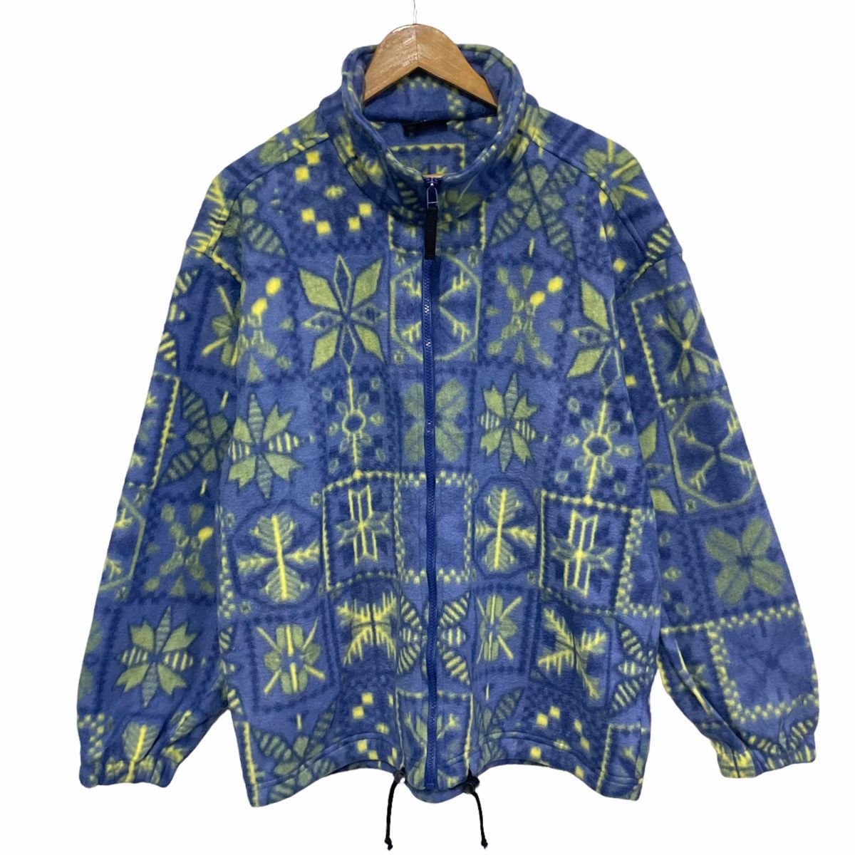 Japanese Brand 💥90s VAL DOR HAWAII MOTIF ZIPPER JACKET Size US L / EU 52-54 / 3 - 1 Thumbnail