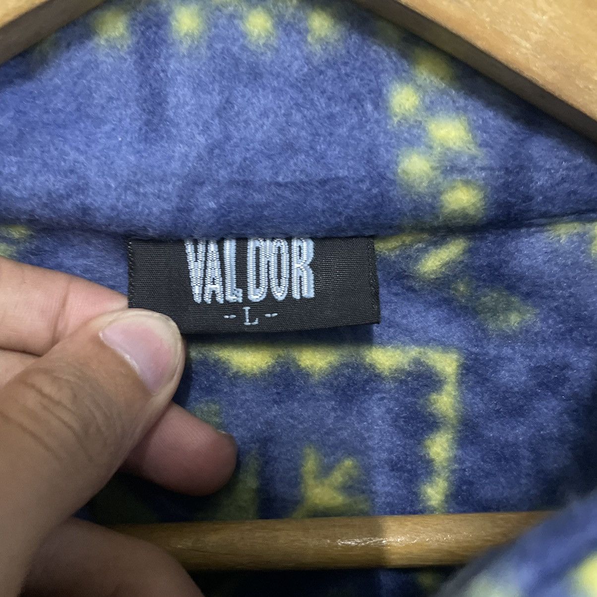 Japanese Brand 💥90s VAL DOR HAWAII MOTIF ZIPPER JACKET Size US L / EU 52-54 / 3 - 6 Thumbnail