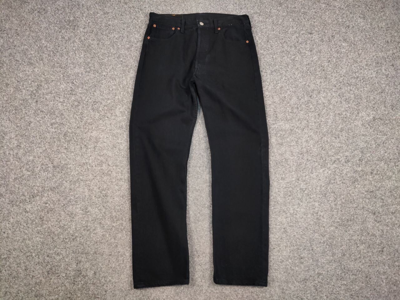 Levi's Vintage 90's Levi's 501 Black Classic Denim 100% Jeans Size US 34 / EU 50 - 12 Thumbnail