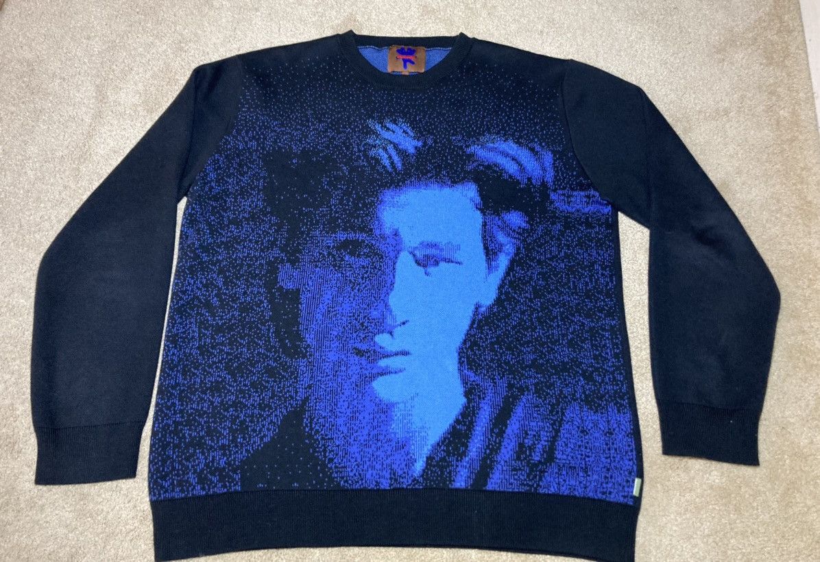 Marc Jacobs 2020 Heaven Marc Jacobs James Duval Sweater Black Blue Larg |  Grailed