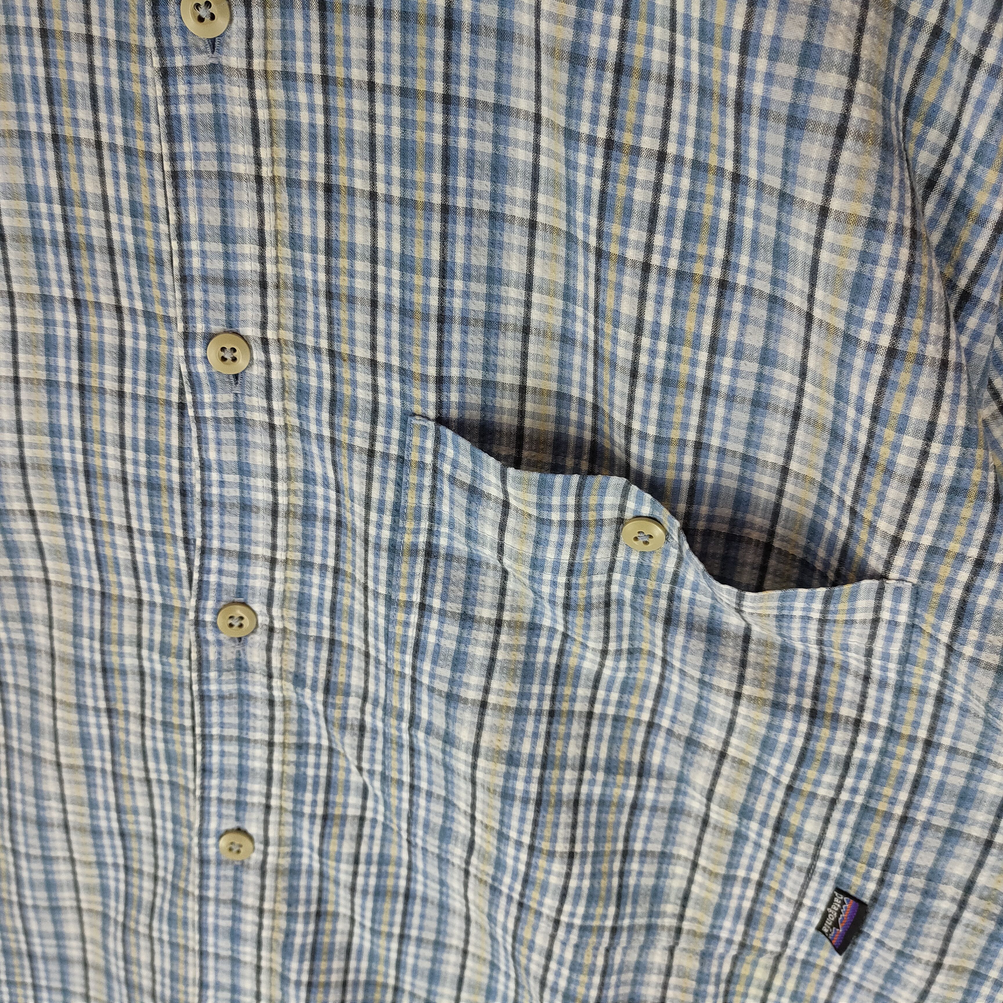 Patagonia Vintage PATAGONIA Full Button Pocket Short Sleeve Shirt Size US XL / EU 56 / 4 - 5 Thumbnail