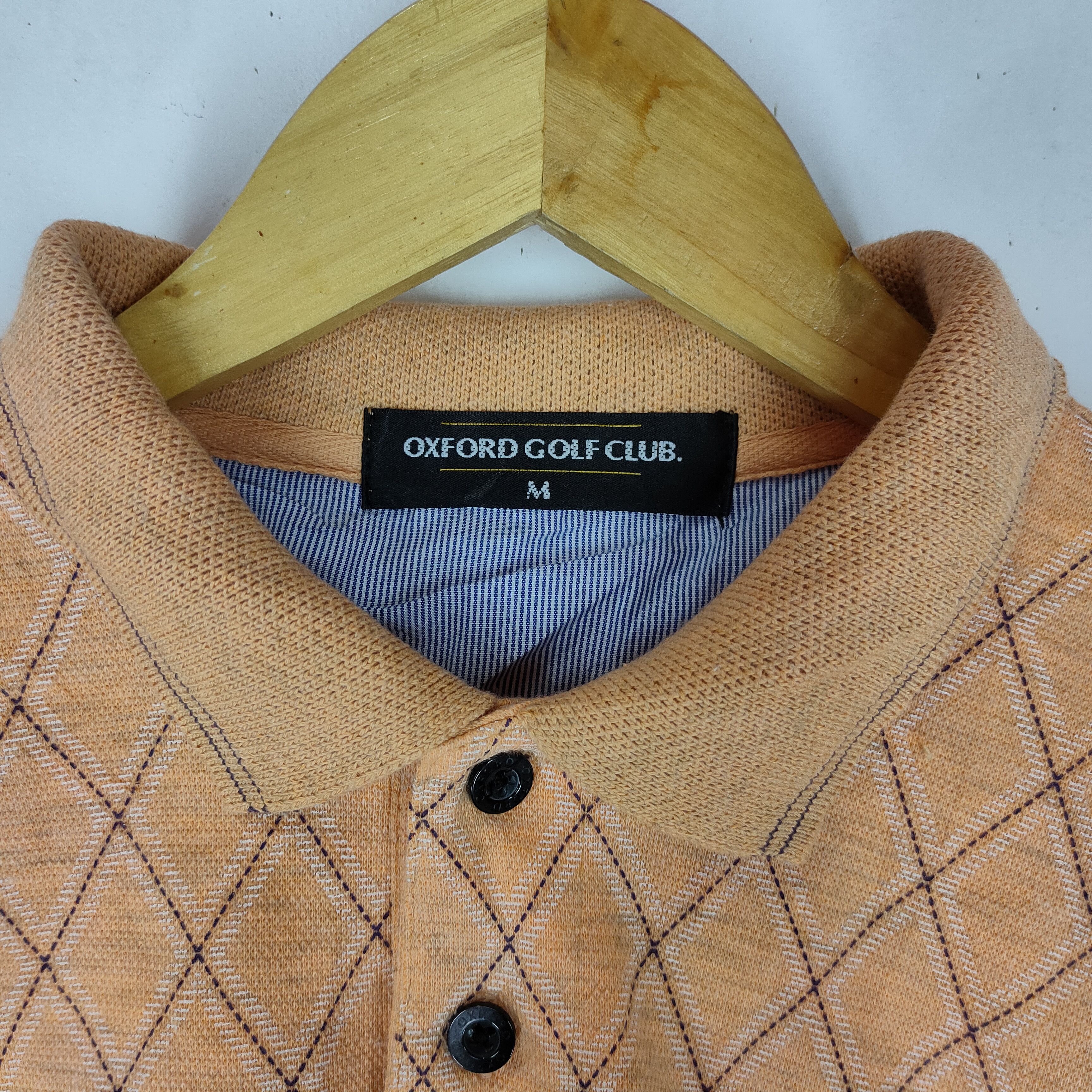 Other OXFORD GOLF CLUB Polo Collar Long Sleeve Sweatshirt Size US M / EU 48-50 / 2 - 3 Thumbnail