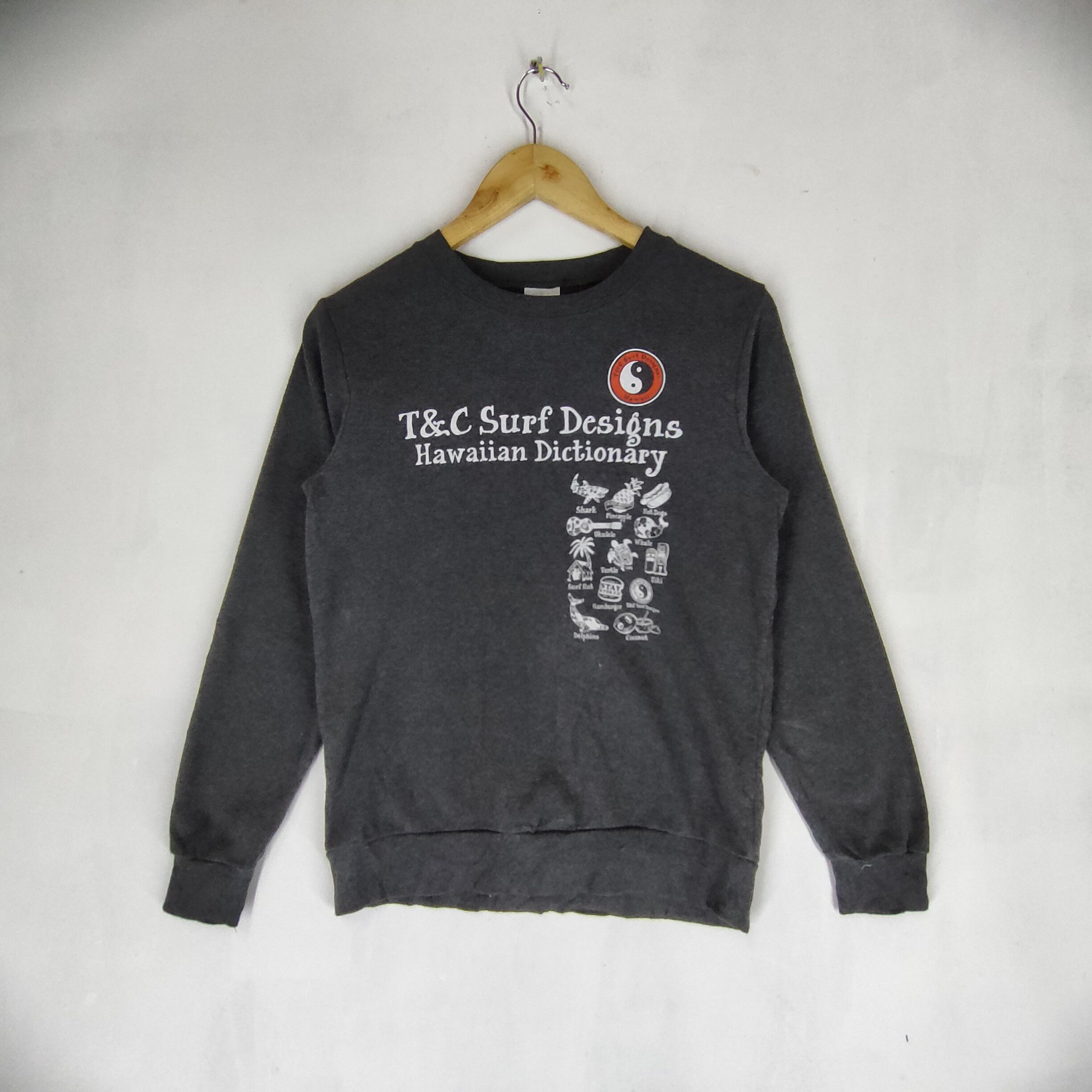 Sports Specialties T&C SURF Designs Hawaiian Dictionary Multi Logo Sweatshirt Size US S / EU 44-46 / 1 - 2 Thumbnail