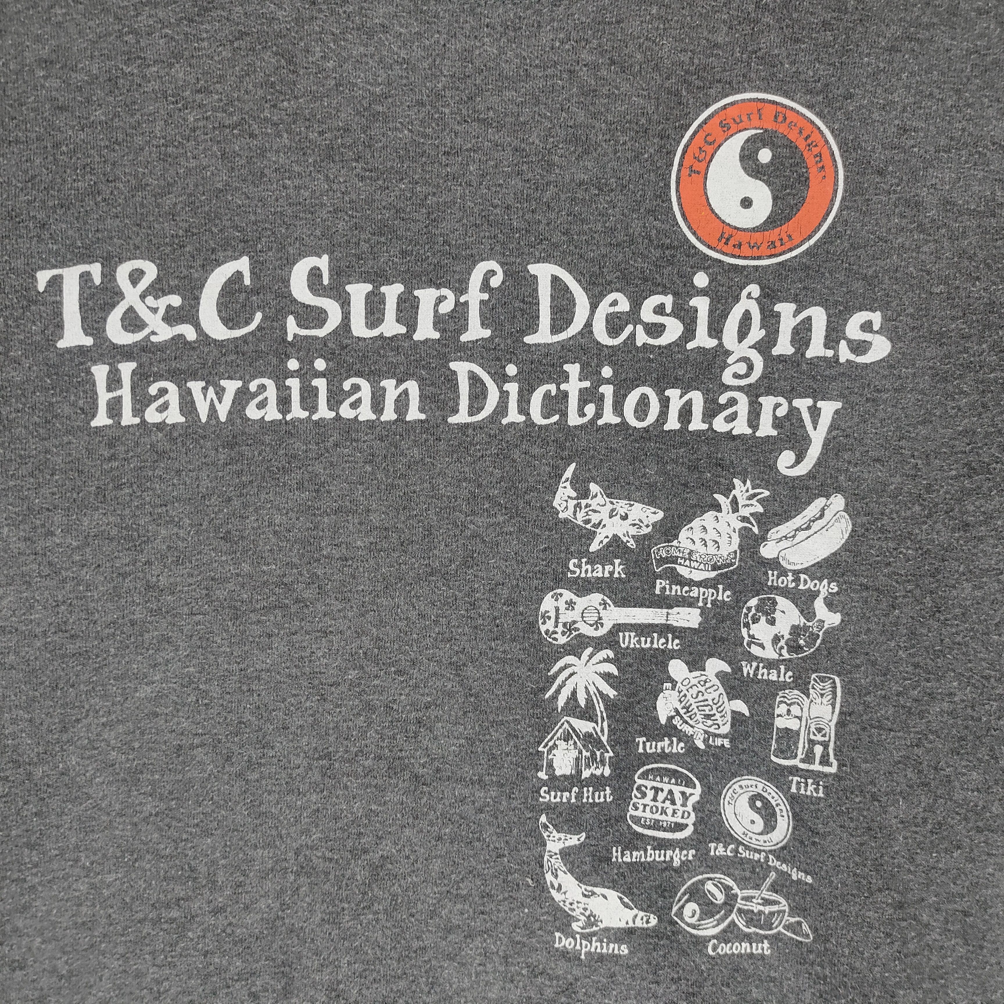 Sports Specialties T&C SURF Designs Hawaiian Dictionary Multi Logo Sweatshirt Size US S / EU 44-46 / 1 - 3 Thumbnail