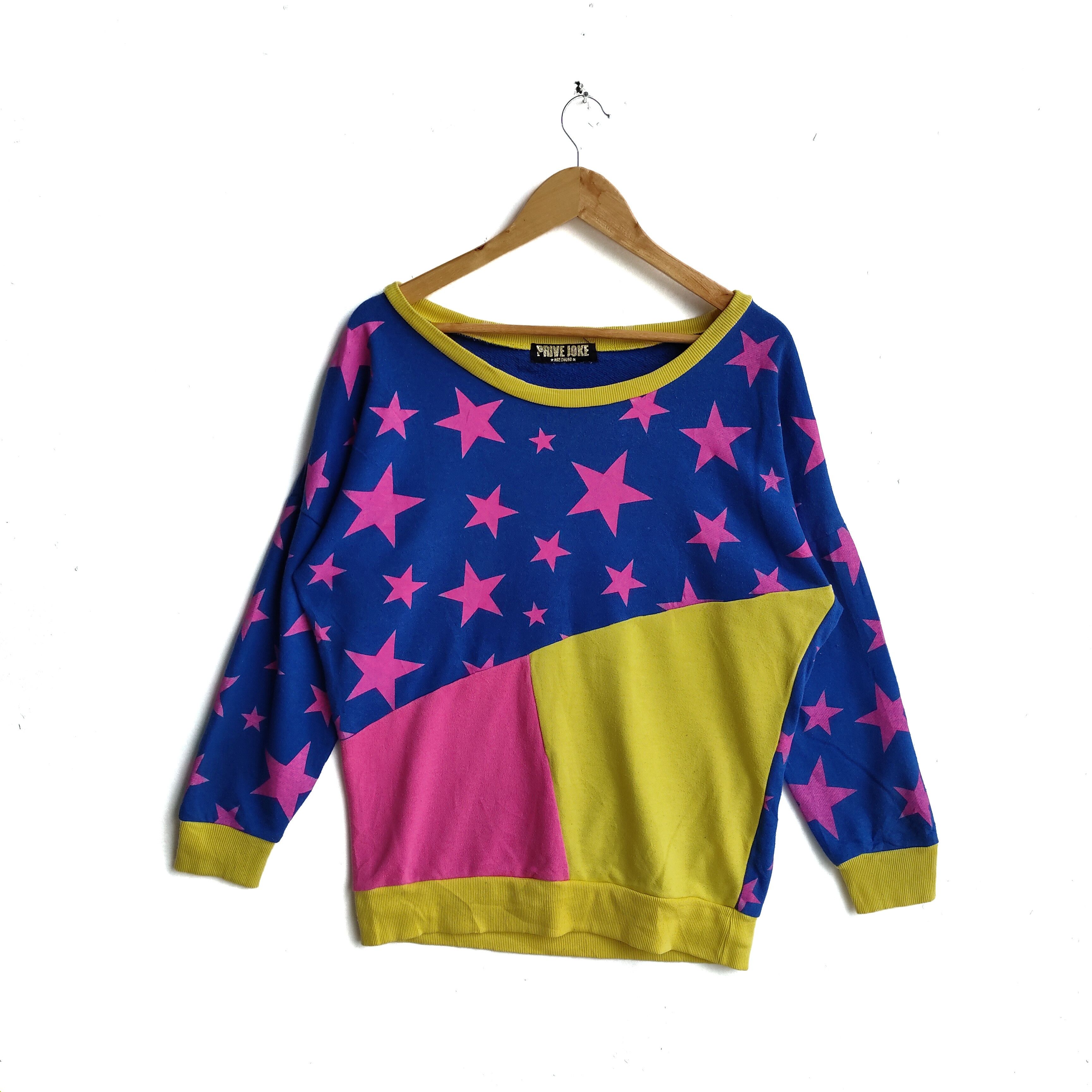 Other FULL PRINT STAR PATTERN MULTICOLOR SWEATSHIRT Size US L / EU 52-54 / 3 - 1 Thumbnail