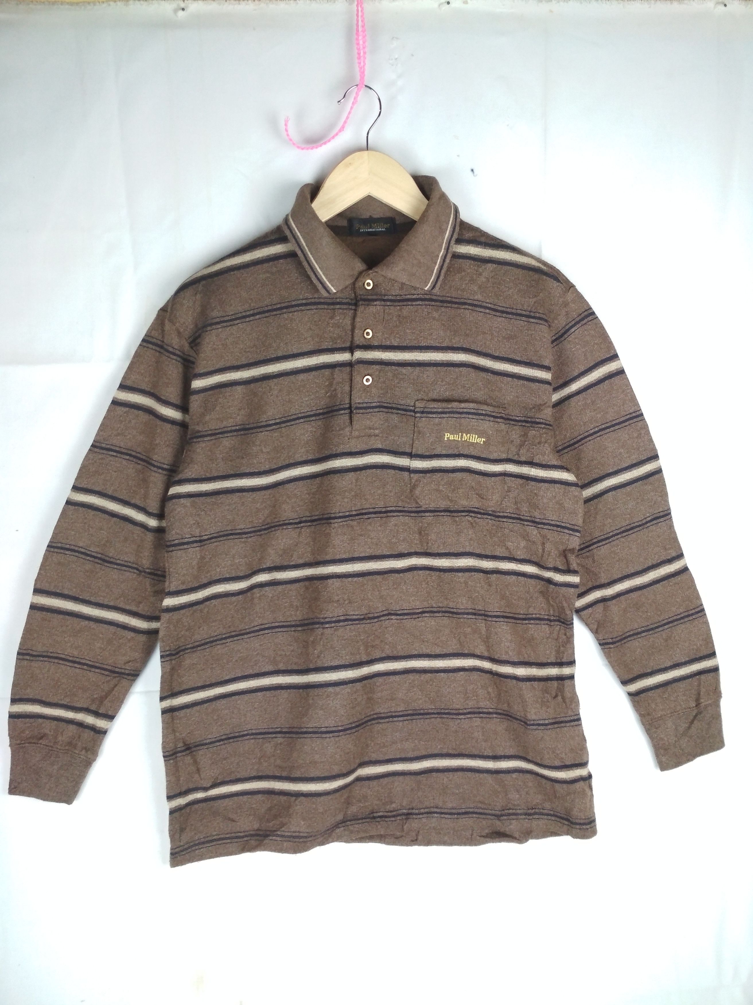 Other PAUL MILLER STRIPE ONE POCKET SWEATSHIRT Size US L / EU 52-54 / 3 - 1 Thumbnail