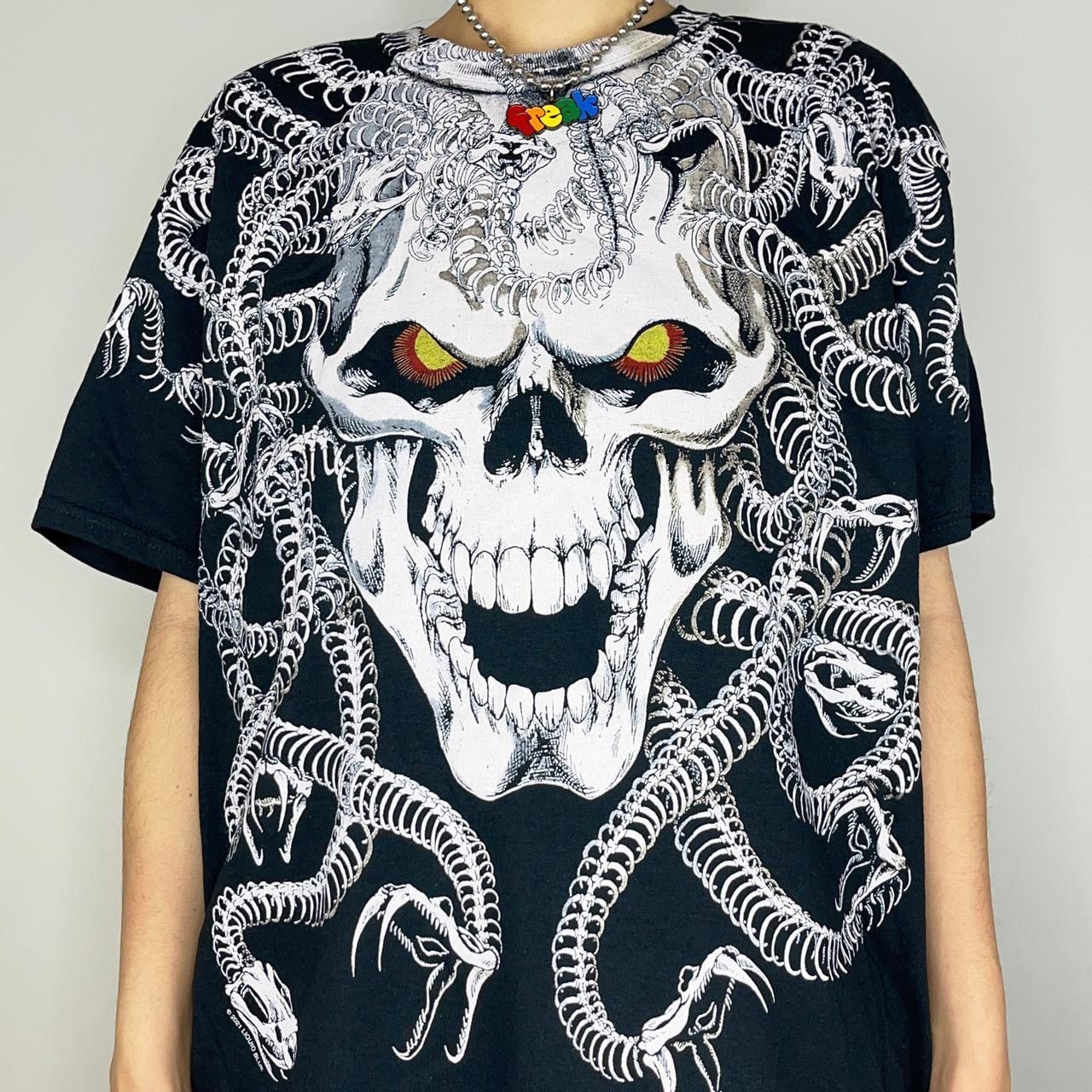 Men's Skull Long Sleeve Shirt, Cool Cotton Summer Shirts