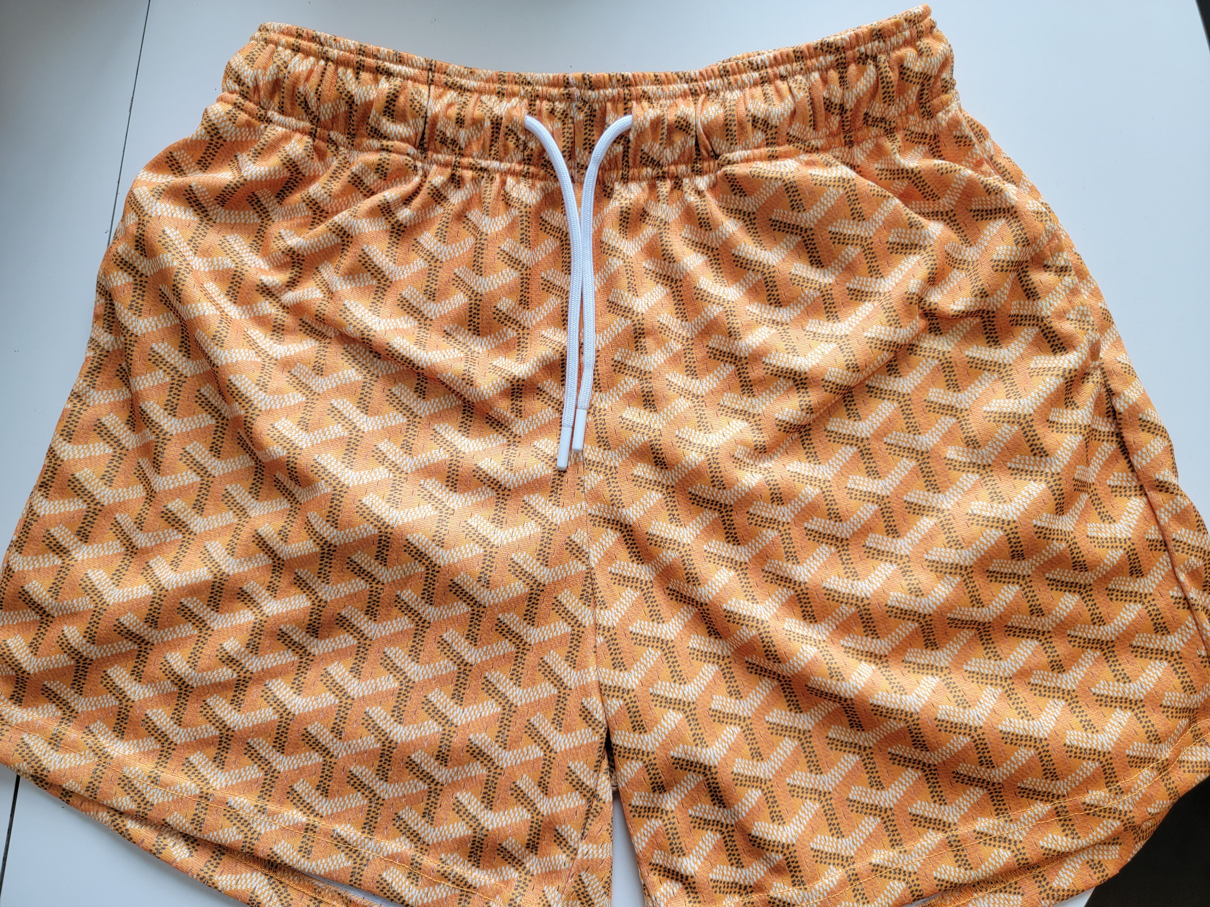 Mr.Remade, Shorts, Mrremade Camo Louis Vuitton Mesh Shorts