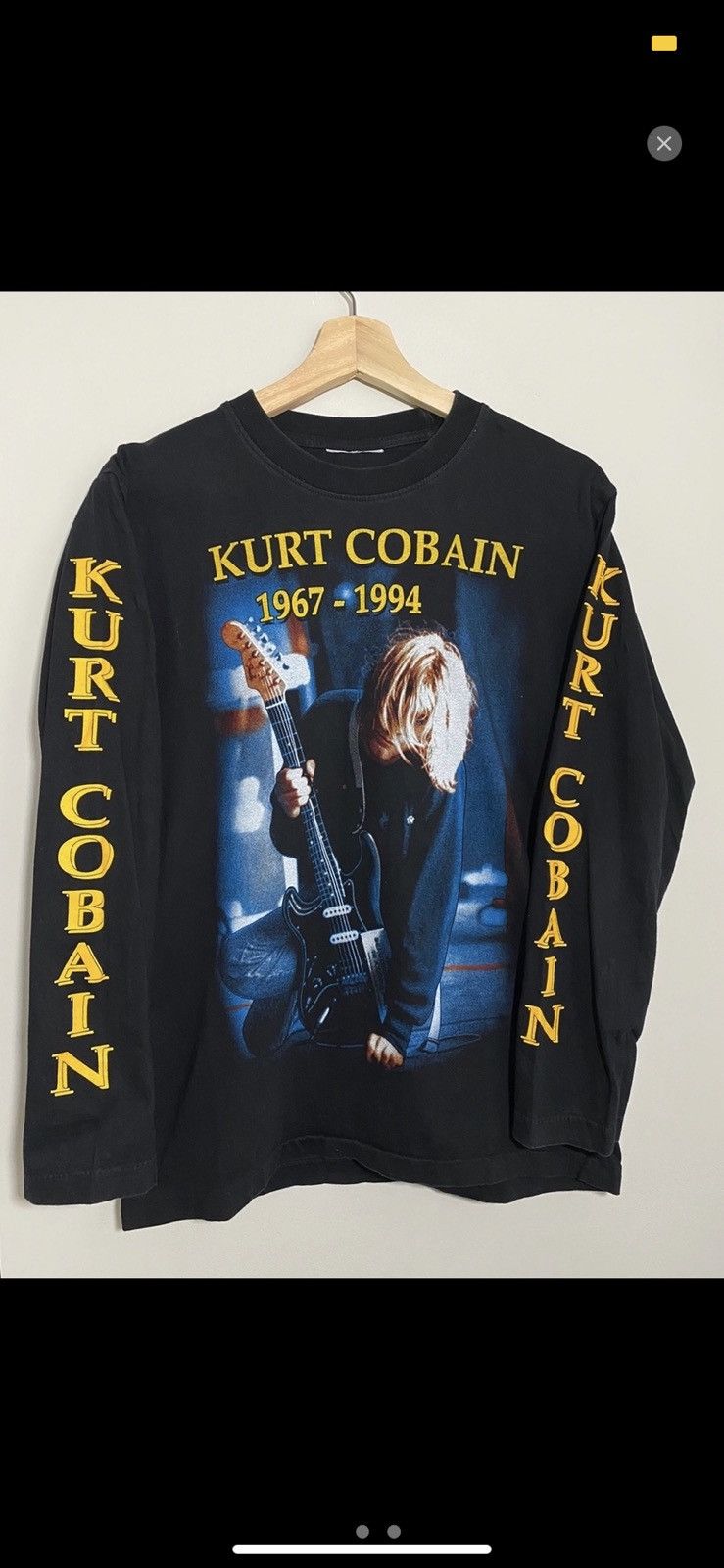 Kurt Cobain Long Sleeve Shirt