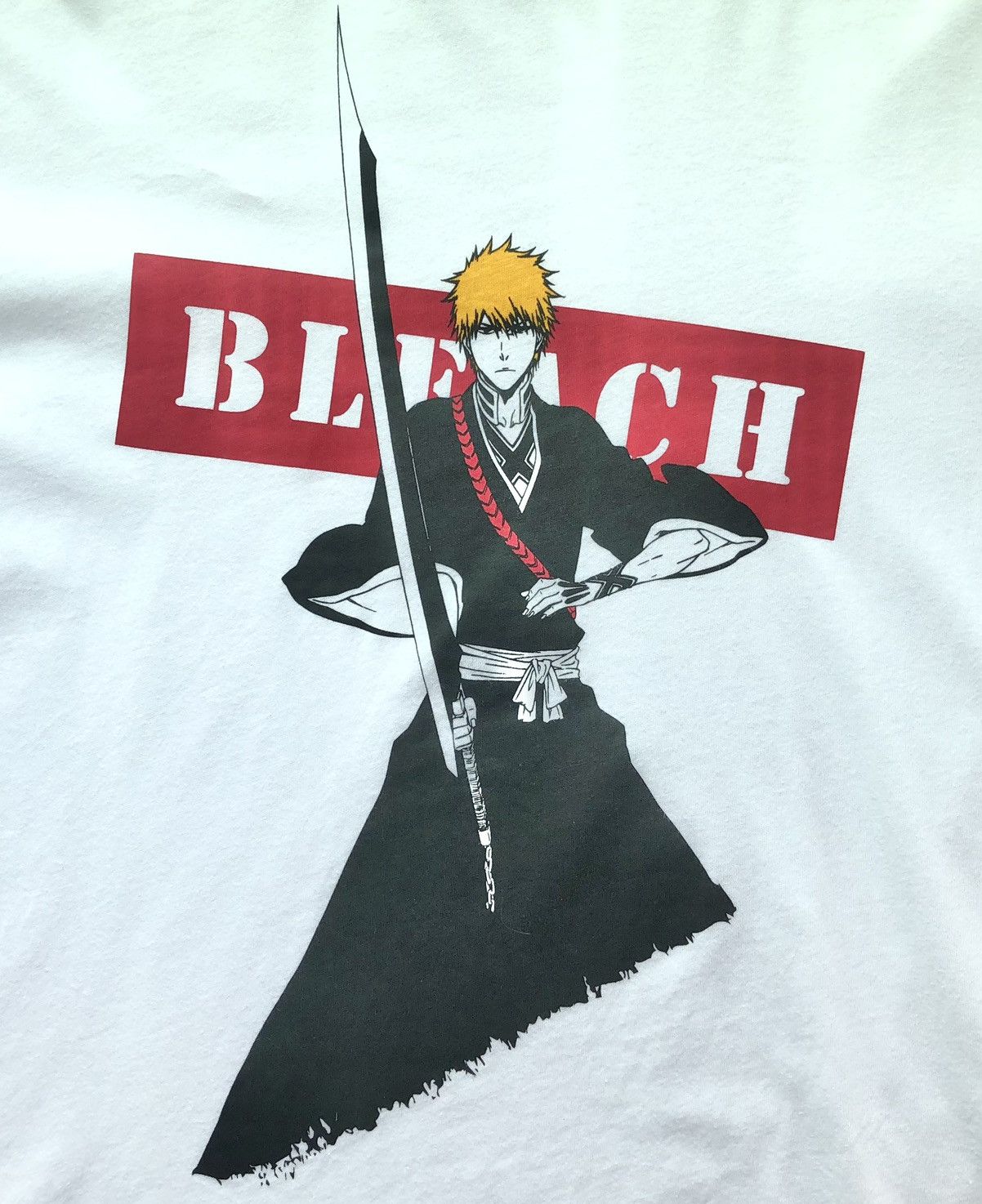 Anime ANIME BLEACH (ICHIGO KUROSAKI) MANGA TEE💥RARE Size US L / EU 52-54 / 3 - 1 Thumbnail