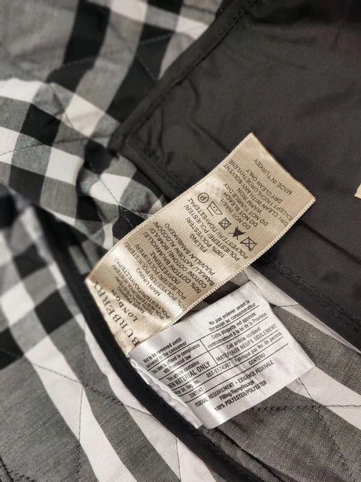 Burberry Burberry London Quilted Black Nova Check Biker Jacket Size US S / EU 44-46 / 1 - 10 Thumbnail